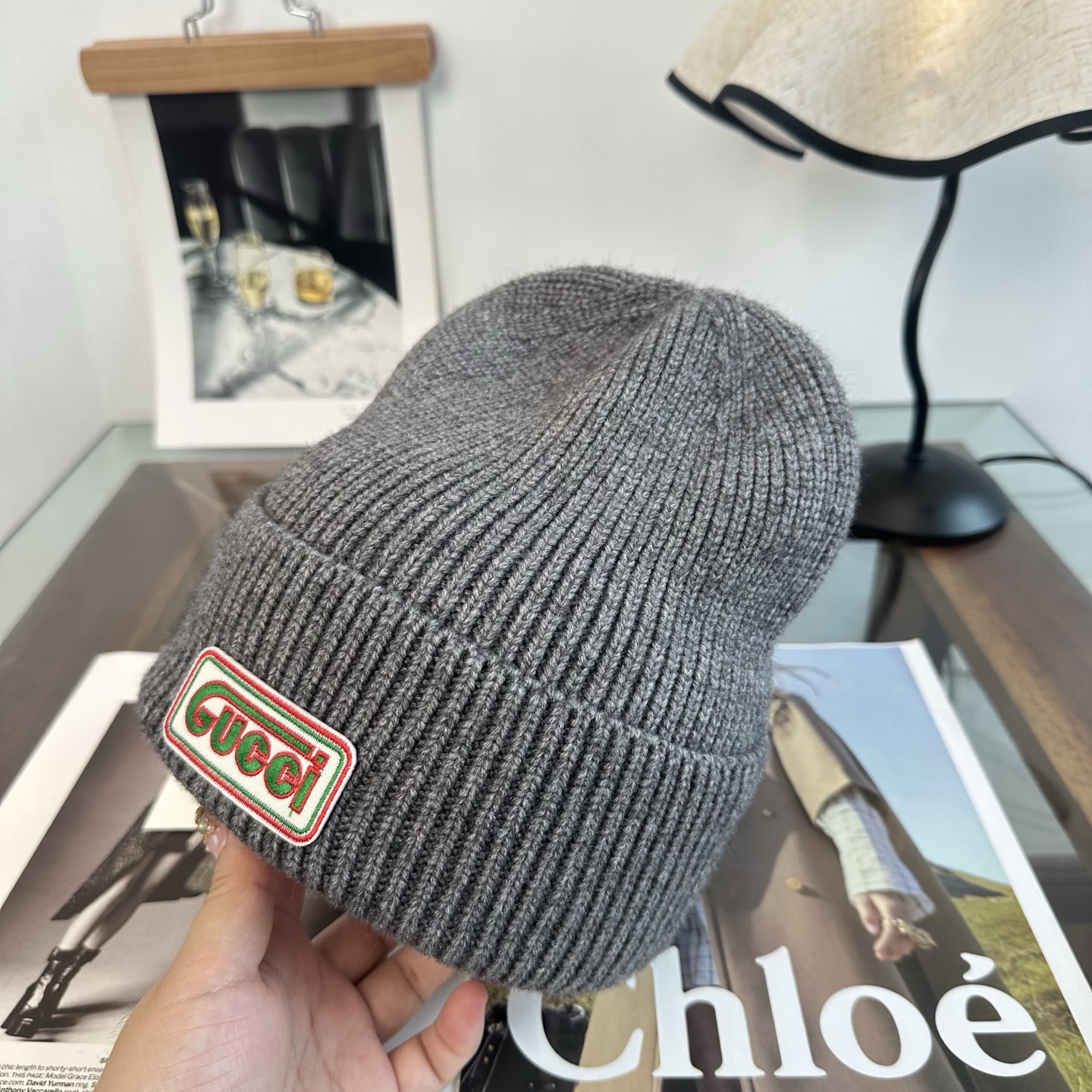 GUCCI古奇  👒 秋冬新款针织毛线帽，超火爆💖质感一流，出街超好搭配！减龄神器