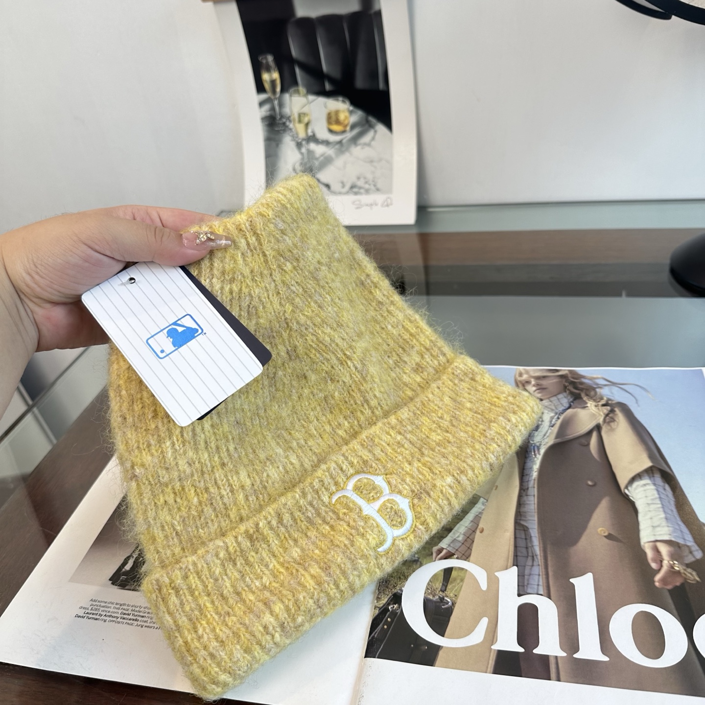 潮牌秋冬新款针织毛线帽，超火爆💖质感一流，出街超好搭配！减龄神器