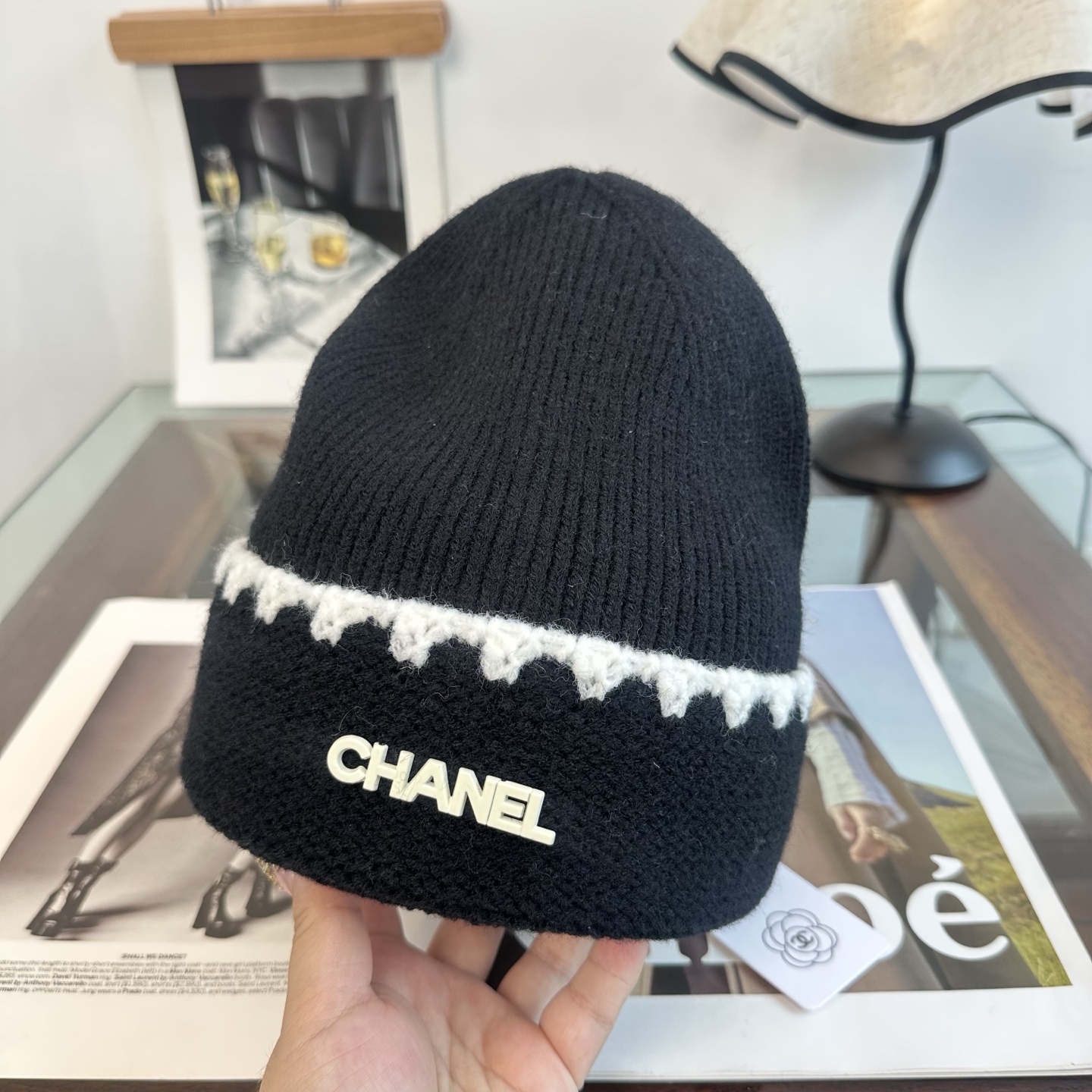 CHANEL香奈儿 秋冬新款针织毛线帽，超火爆💖质感一流，出街超好搭配！减龄神器