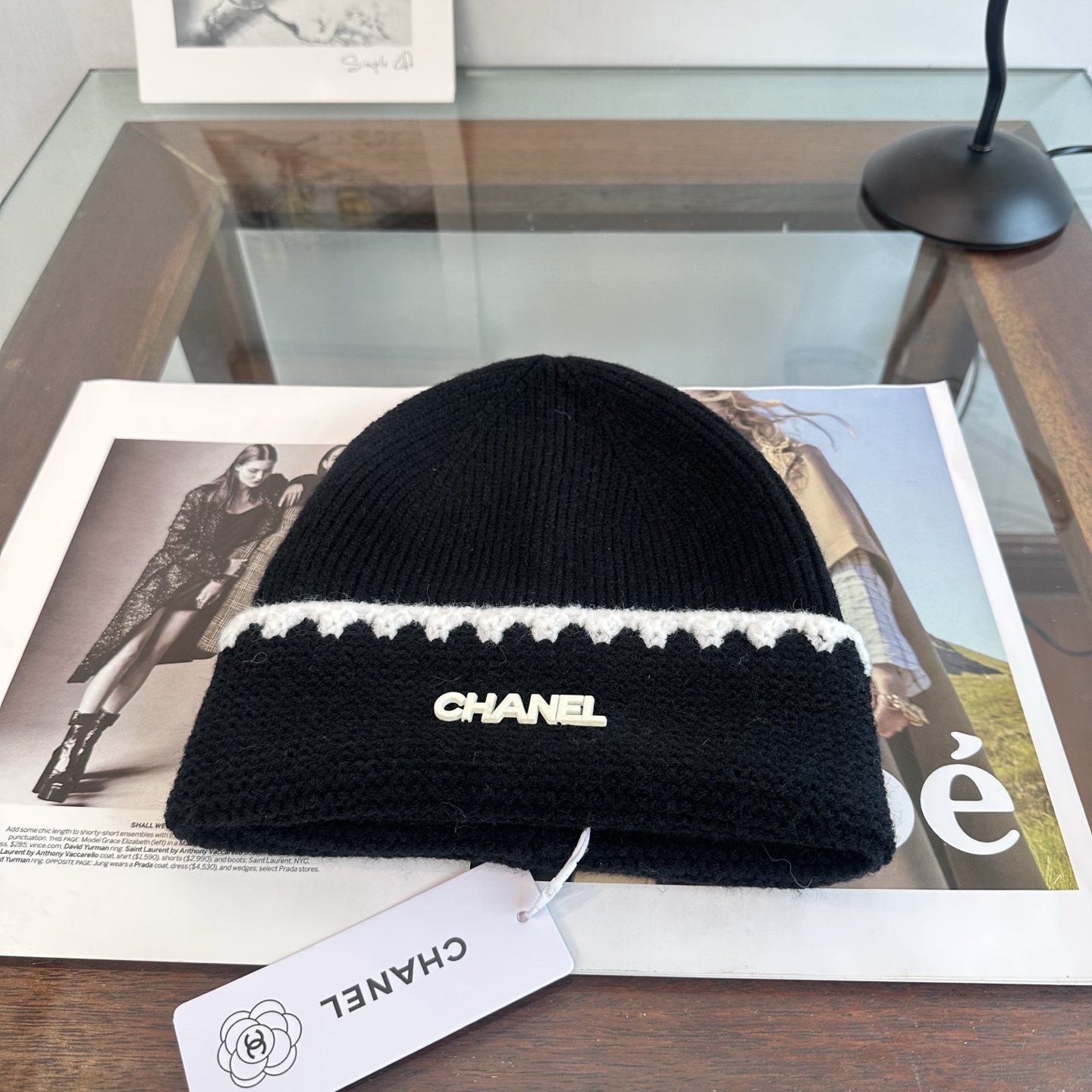 CHANEL香奈儿 秋冬新款针织毛线帽，超火爆💖质感一流，出街超好搭配！减龄神器
