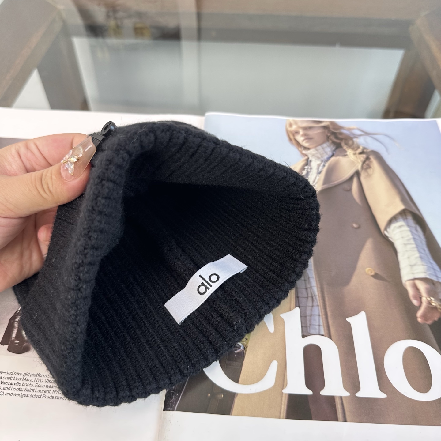 alo 👒 秋冬新款针织毛线帽，超火爆💖质感一流，出街超好搭配！减龄神器