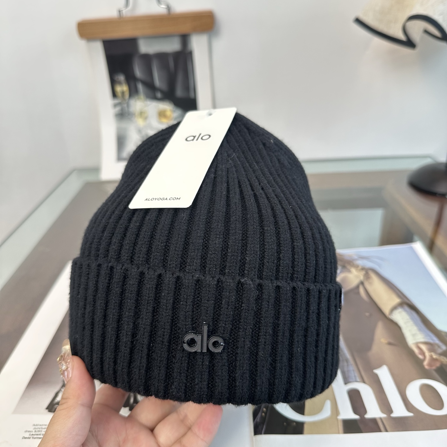 alo 👒 秋冬新款针织毛线帽，超火爆💖质感一流，出街超好搭配！减龄神器