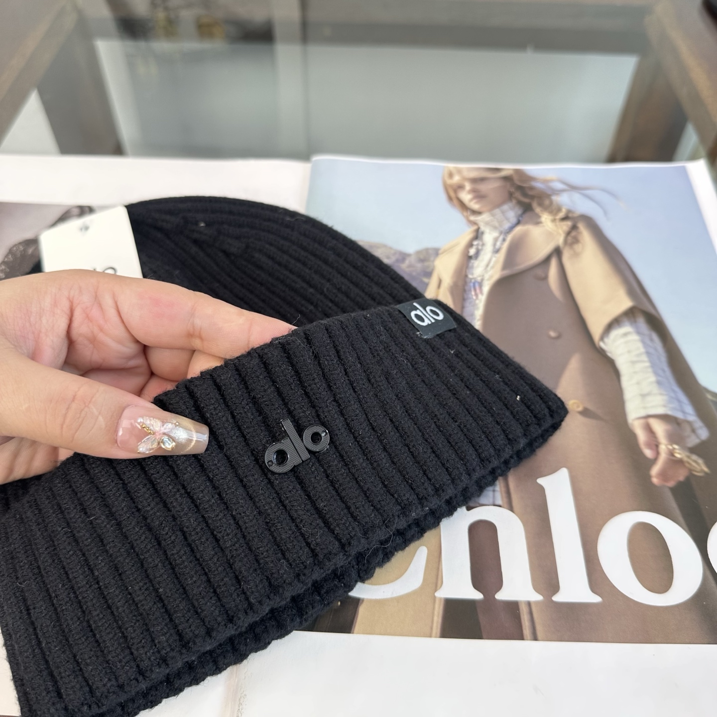alo 👒 秋冬新款针织毛线帽，超火爆💖质感一流，出街超好搭配！减龄神器