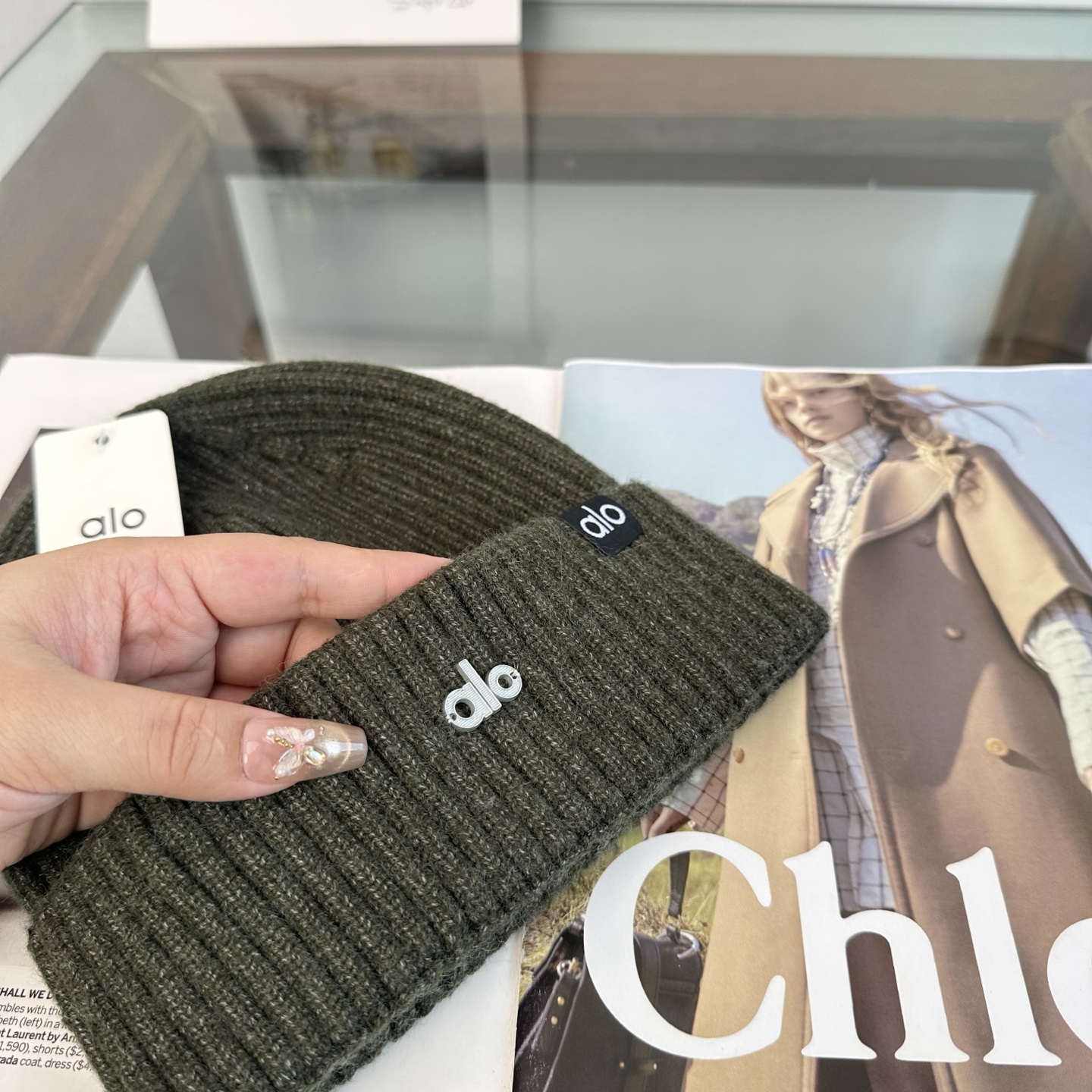alo 👒 秋冬新款针织毛线帽，超火爆💖质感一流，出街超好搭配！减龄神器