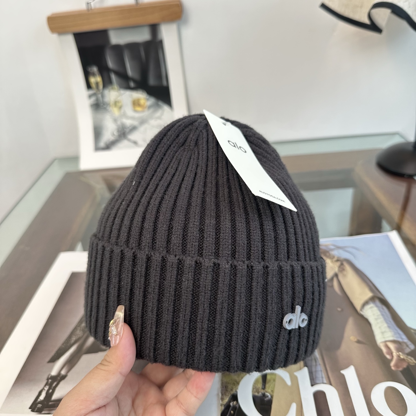 alo 👒 秋冬新款针织毛线帽，超火爆💖质感一流，出街超好搭配！减龄神器