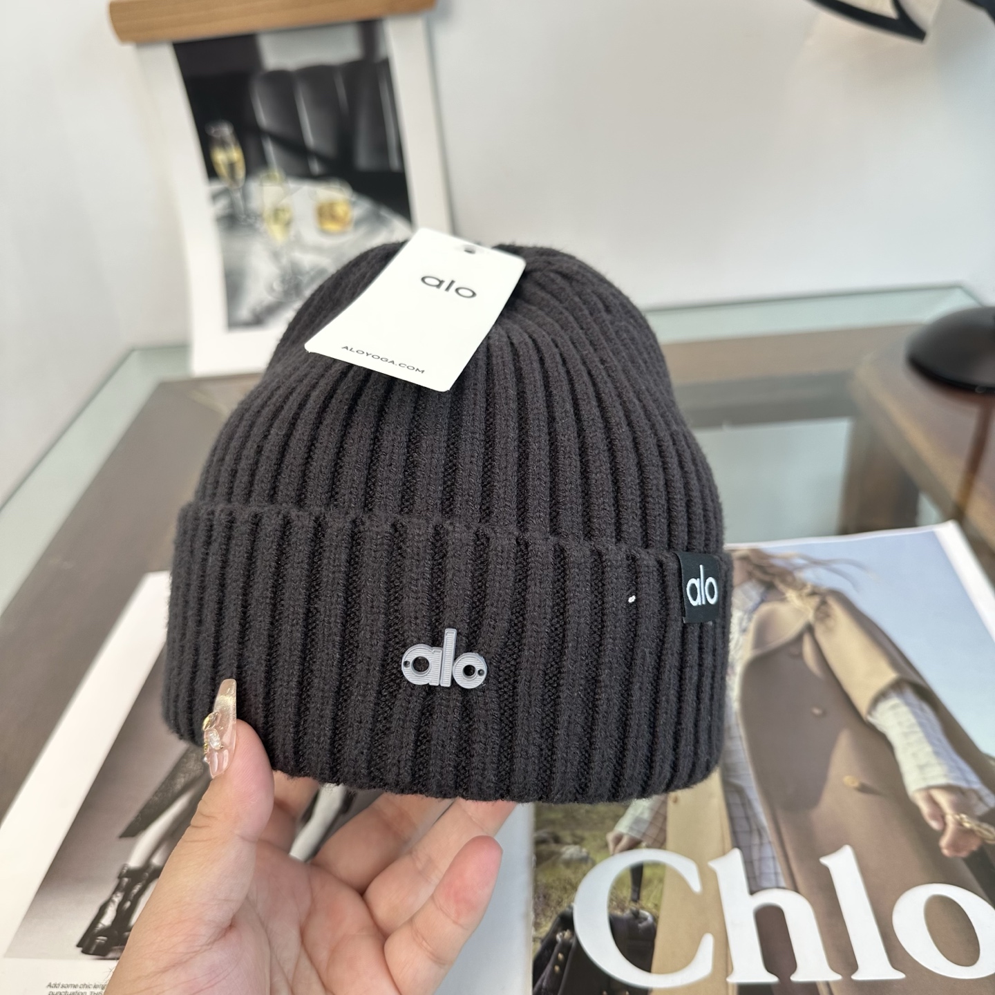 alo 👒 秋冬新款针织毛线帽，超火爆💖质感一流，出街超好搭配！减龄神器
