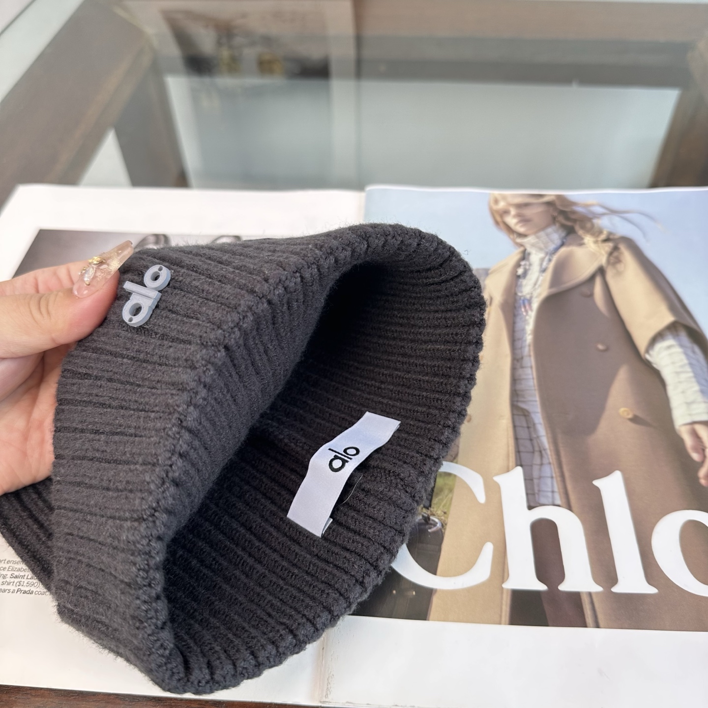 alo 👒 秋冬新款针织毛线帽，超火爆💖质感一流，出街超好搭配！减龄神器