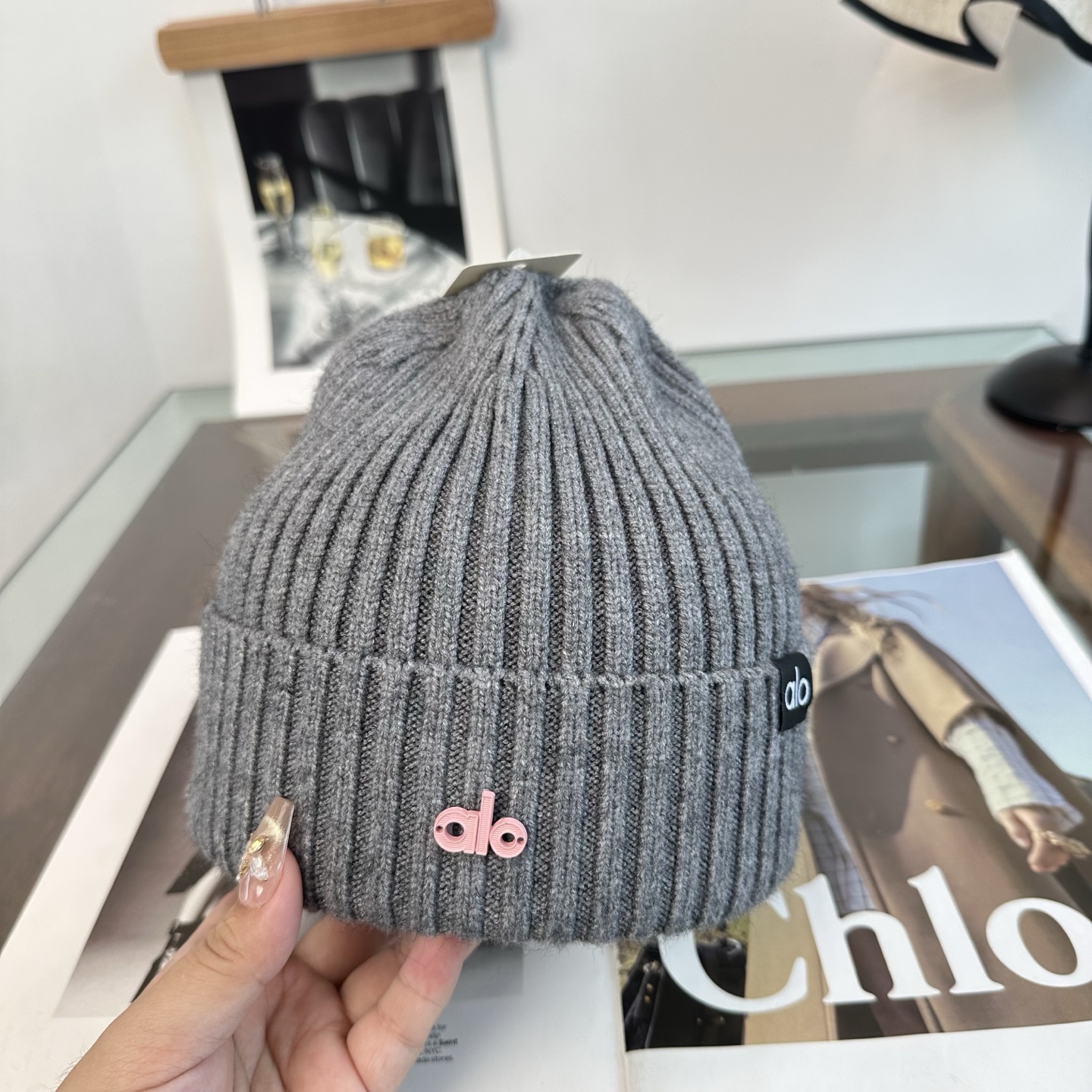 alo 👒 秋冬新款针织毛线帽，超火爆💖质感一流，出街超好搭配！减龄神器