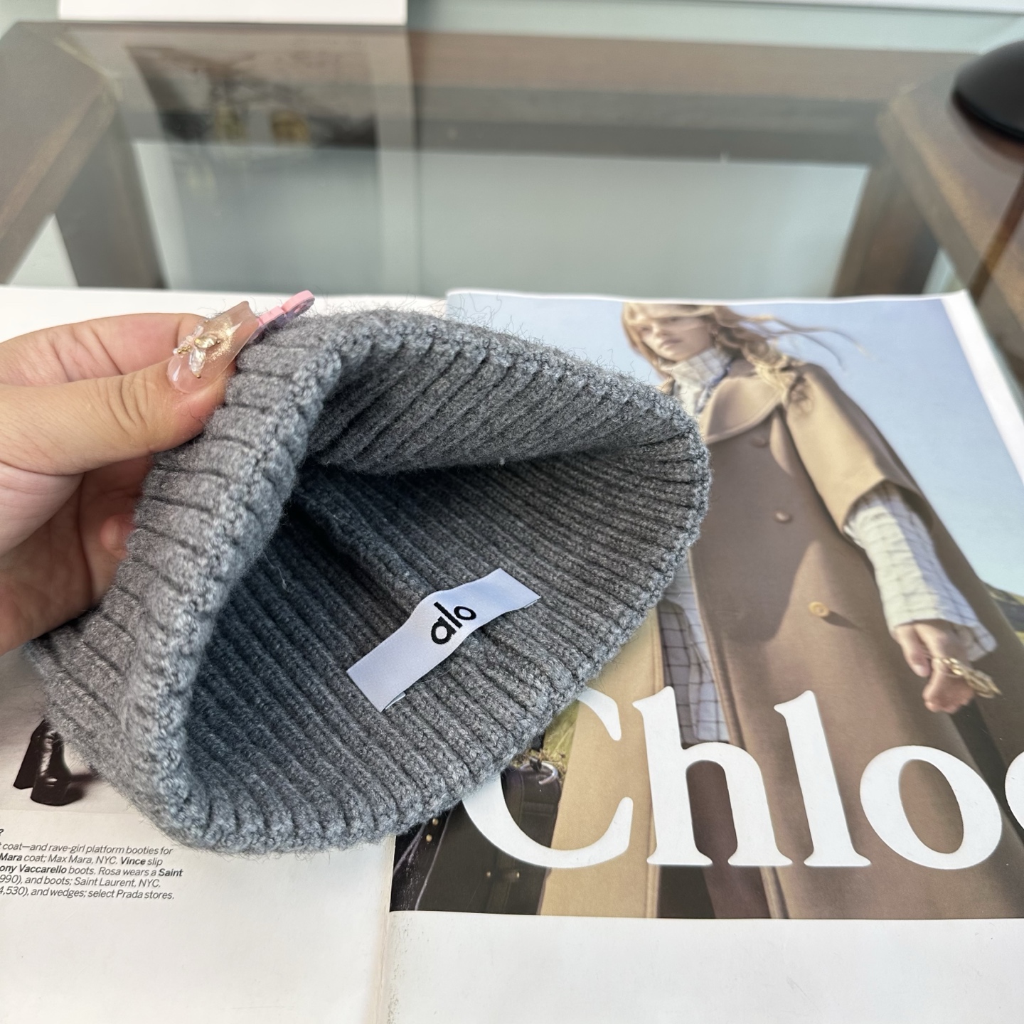 alo 👒 秋冬新款针织毛线帽，超火爆💖质感一流，出街超好搭配！减龄神器