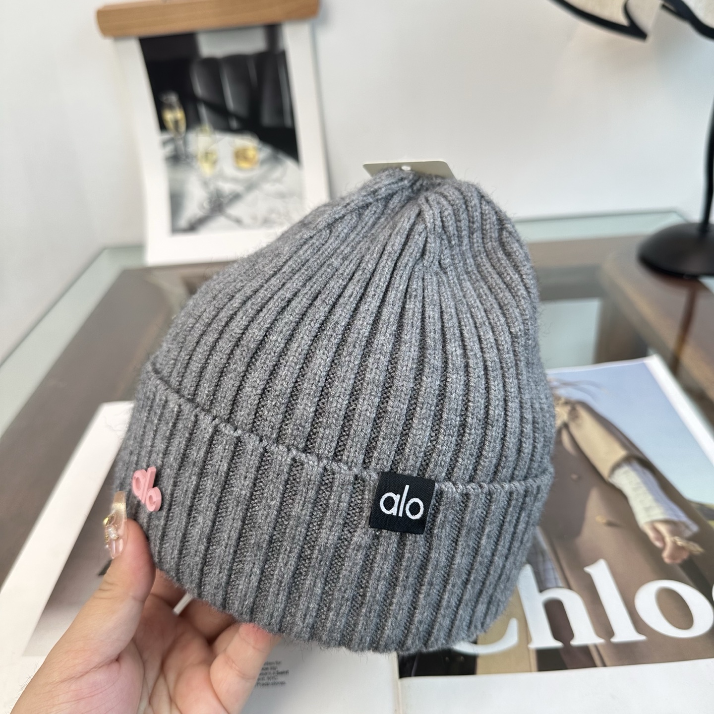 alo 👒 秋冬新款针织毛线帽，超火爆💖质感一流，出街超好搭配！减龄神器