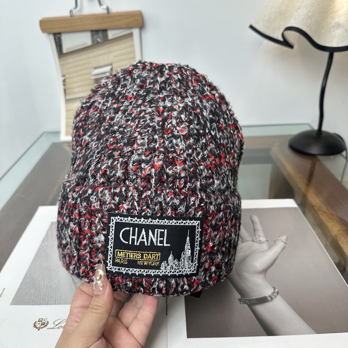 CHANEL香奈儿 秋冬新款针织毛线帽，超火爆💖质感一流，出街超好搭配！减龄神器