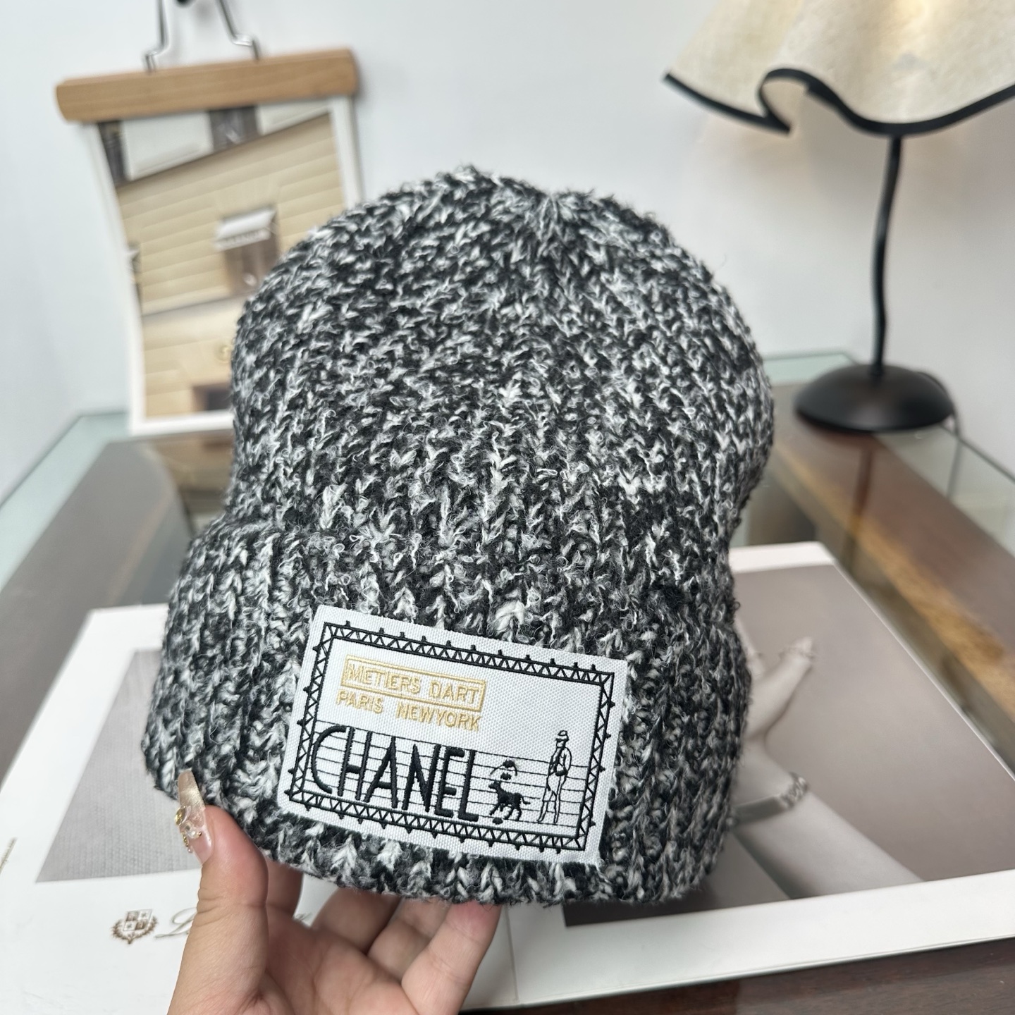 CHANEL香奈儿 秋冬新款针织毛线帽，超火爆💖质感一流，出街超好搭配！减龄神器