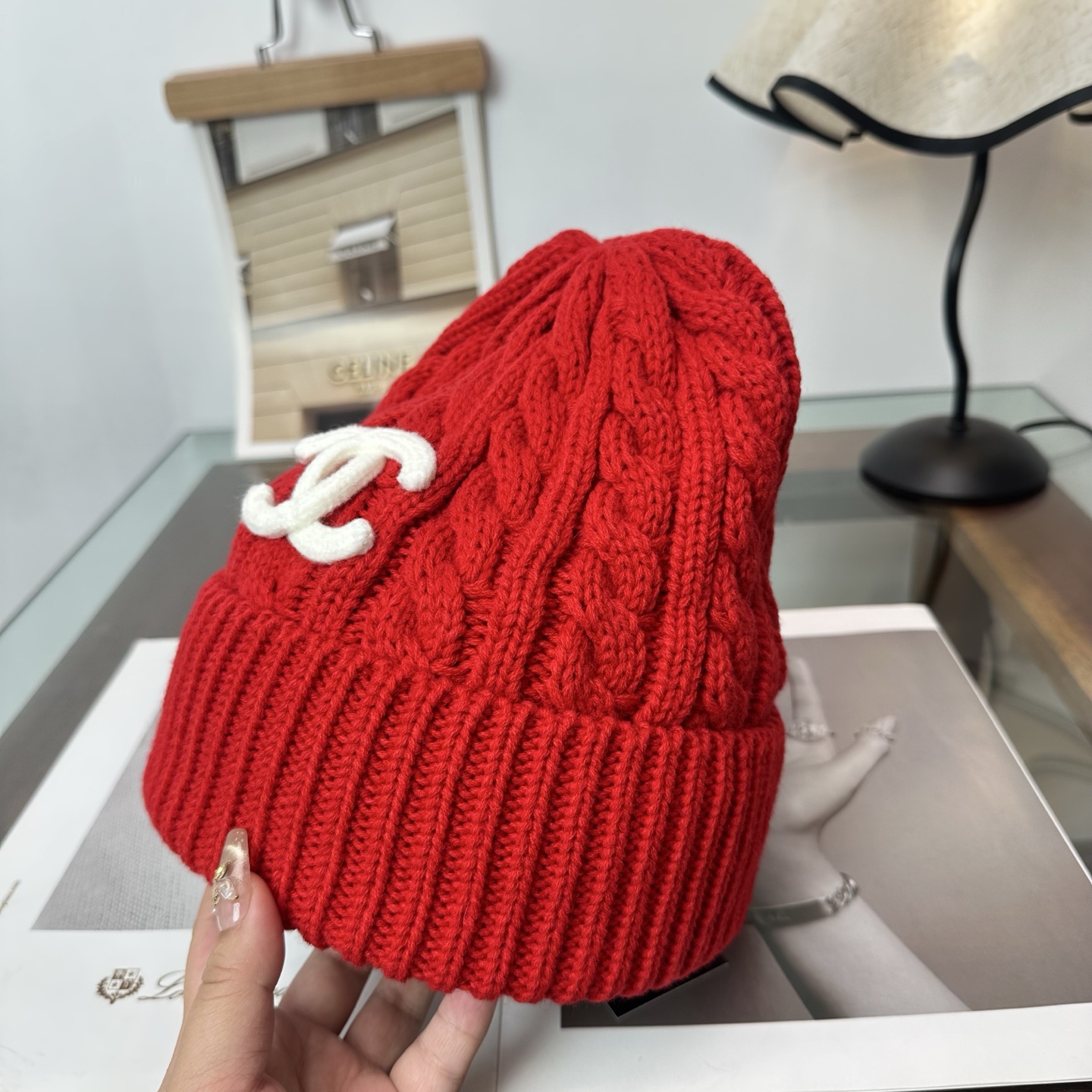 CHANEL香奈儿 秋冬新款针织毛线帽，超火爆💖质感一流，出街超好搭配！减龄神器