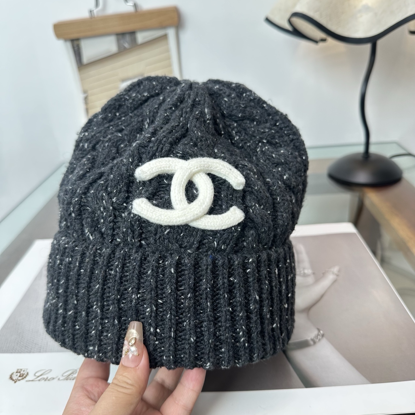 CHANEL香奈儿 秋冬新款针织毛线帽，超火爆💖质感一流，出街超好搭配！减龄神器