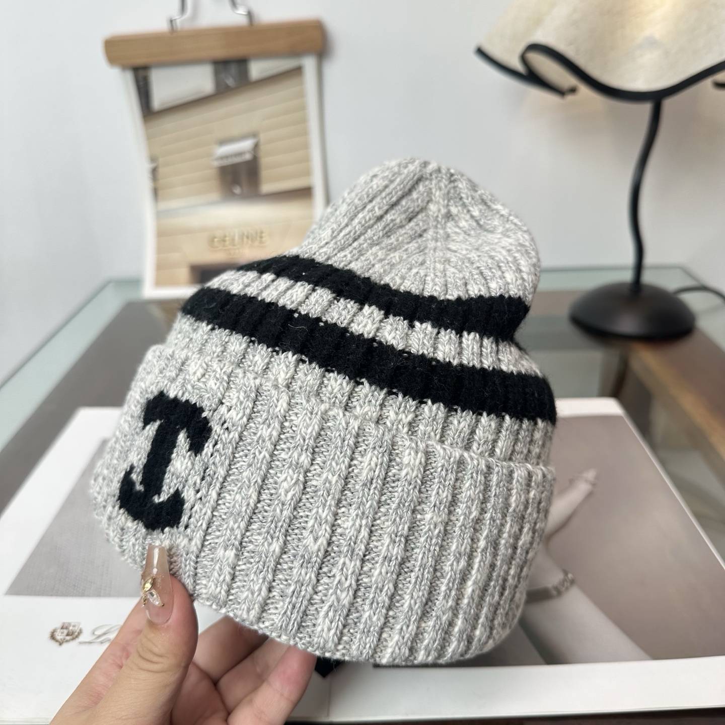 CHANEL香奈儿 秋冬新款针织毛线帽，超火爆💖质感一流，出街超好搭配！减龄神器