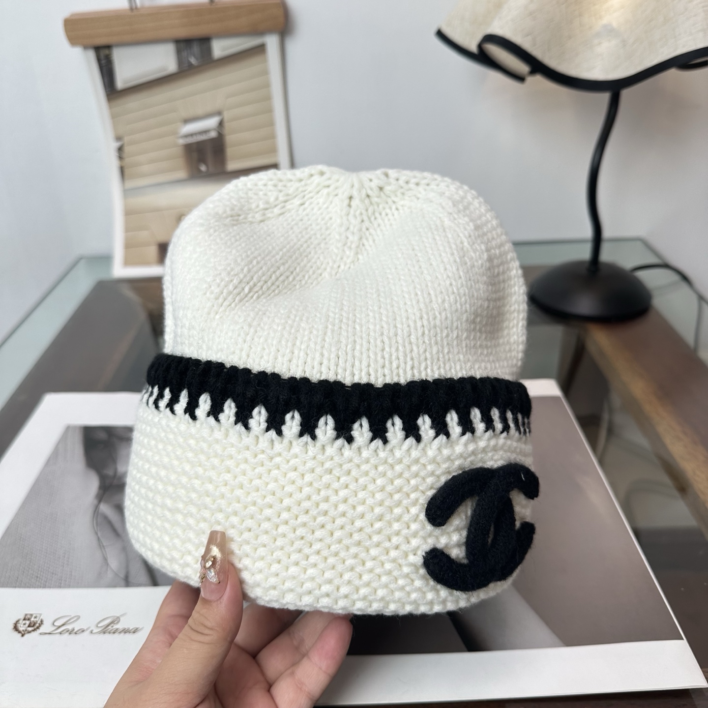 CHANEL香奈儿 秋冬新款针织毛线帽，超火爆💖质感一流，出街超好搭配！减龄神器