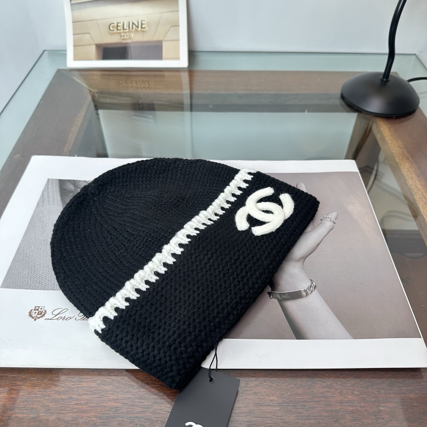 CHANEL香奈儿 秋冬新款针织毛线帽，超火爆💖质感一流，出街超好搭配！减龄神器