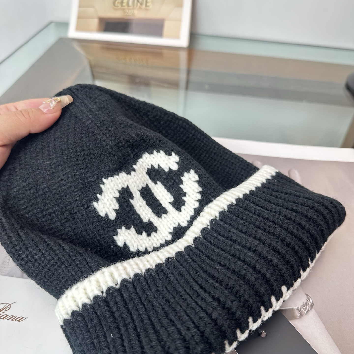 CHANEL香奈儿 秋冬新款针织毛线帽，超火爆💖质感一流，出街超好搭配！减龄神器