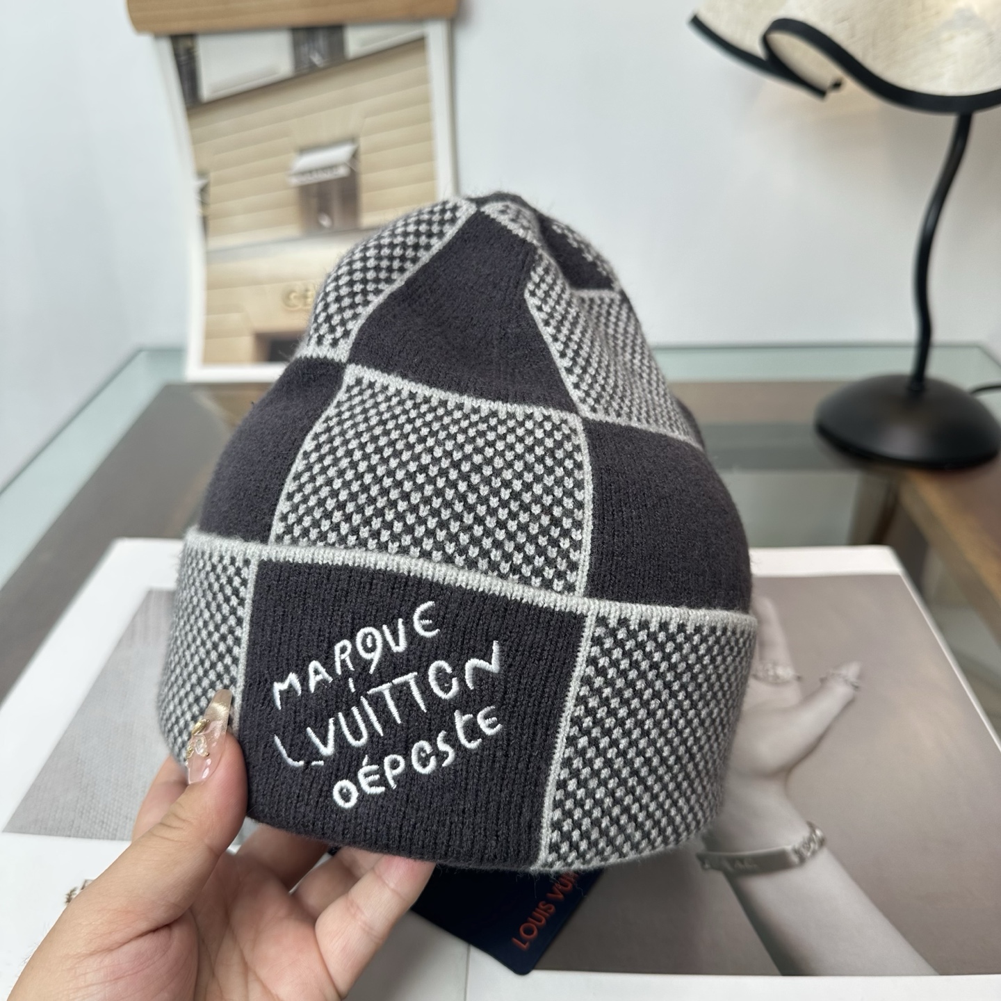 LV路易威登 秋冬新款针织毛线帽，超火爆💖质感一流，出街超好搭配！减龄神器