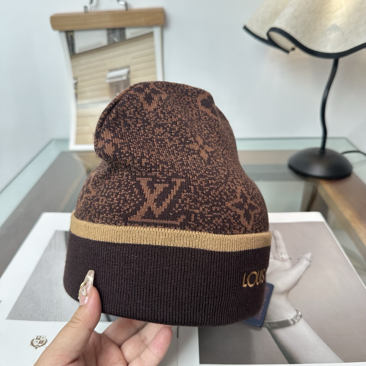 LV路易威登 秋冬新款针织毛线帽，超火爆💖质感一流，出街超好搭配！减龄神器