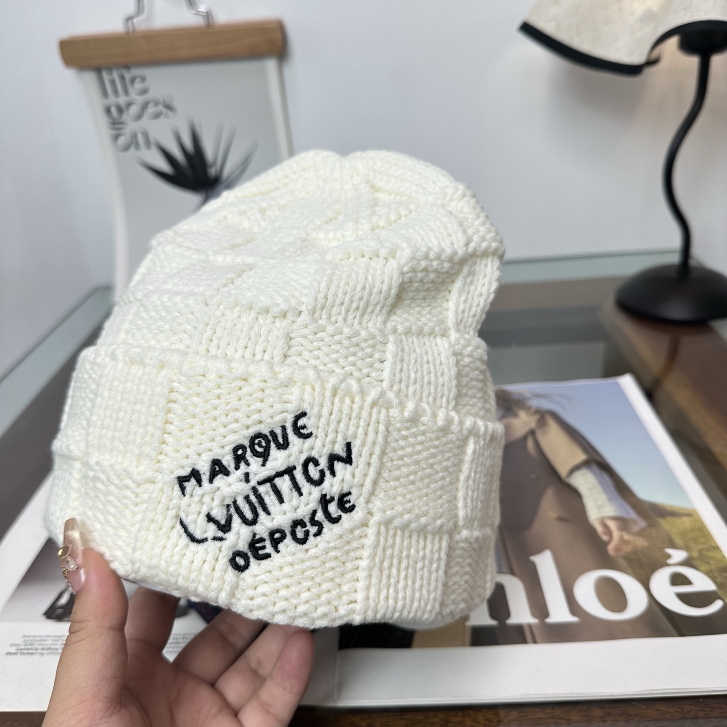 LV 秋冬新款针织毛线帽，超火爆💖质感一流，出街超好搭配！减龄神器