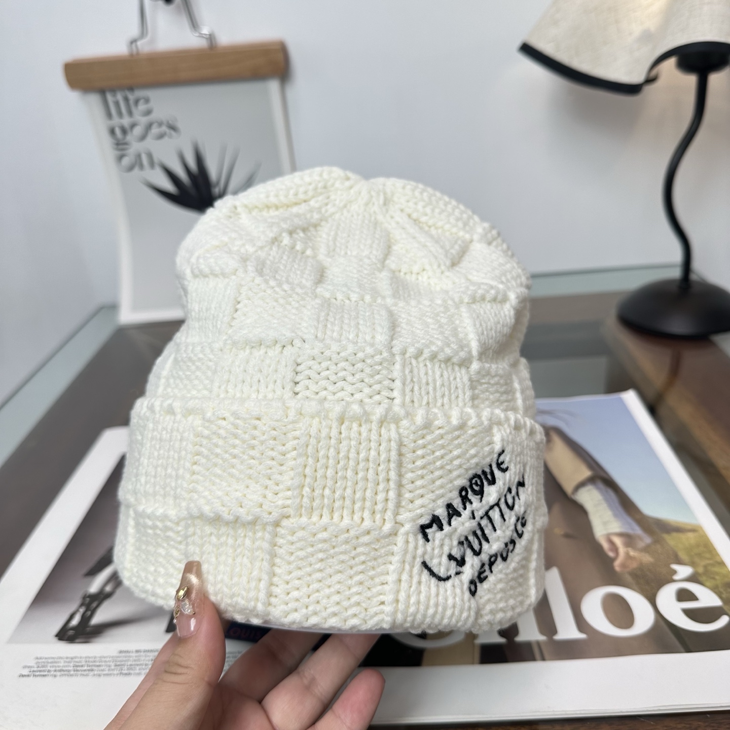 LV 秋冬新款针织毛线帽，超火爆💖质感一流，出街超好搭配！减龄神器