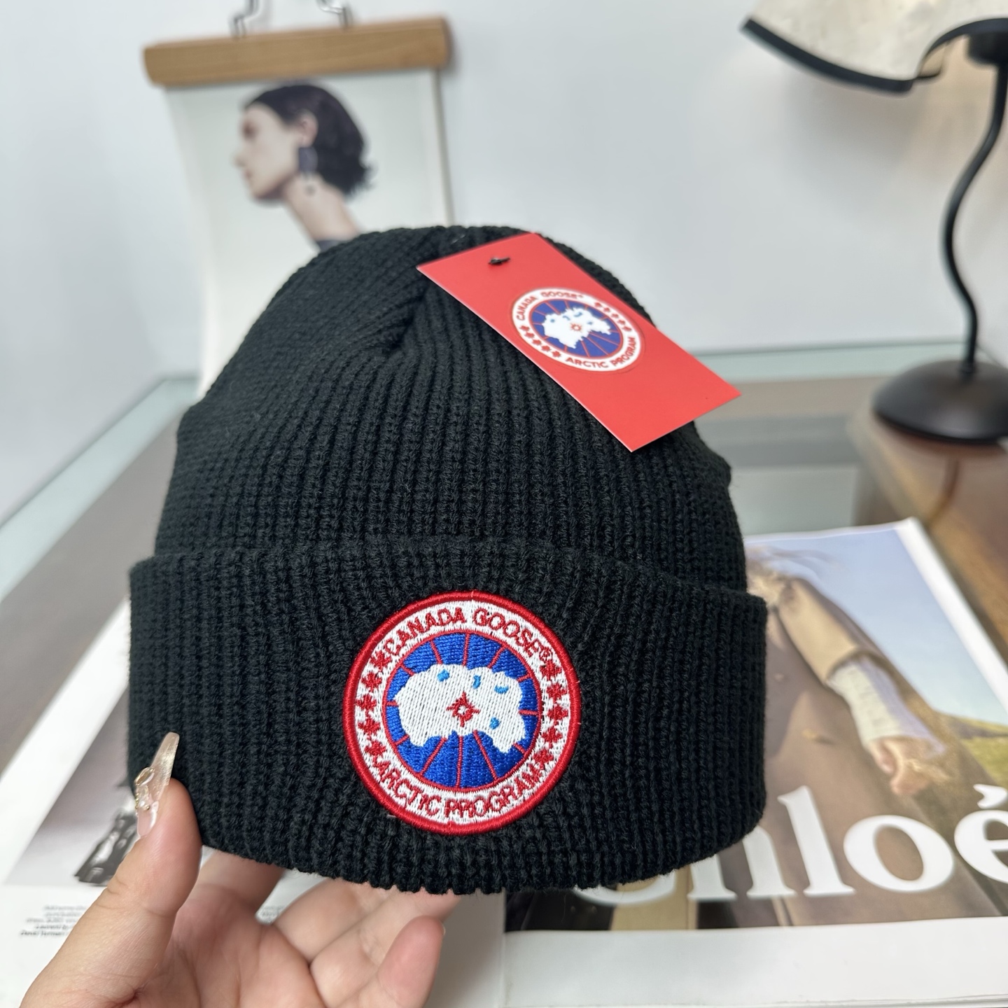 大鹅 秋冬新款针织毛线帽，超火爆💖质感一流，出街超好搭配！减龄神器