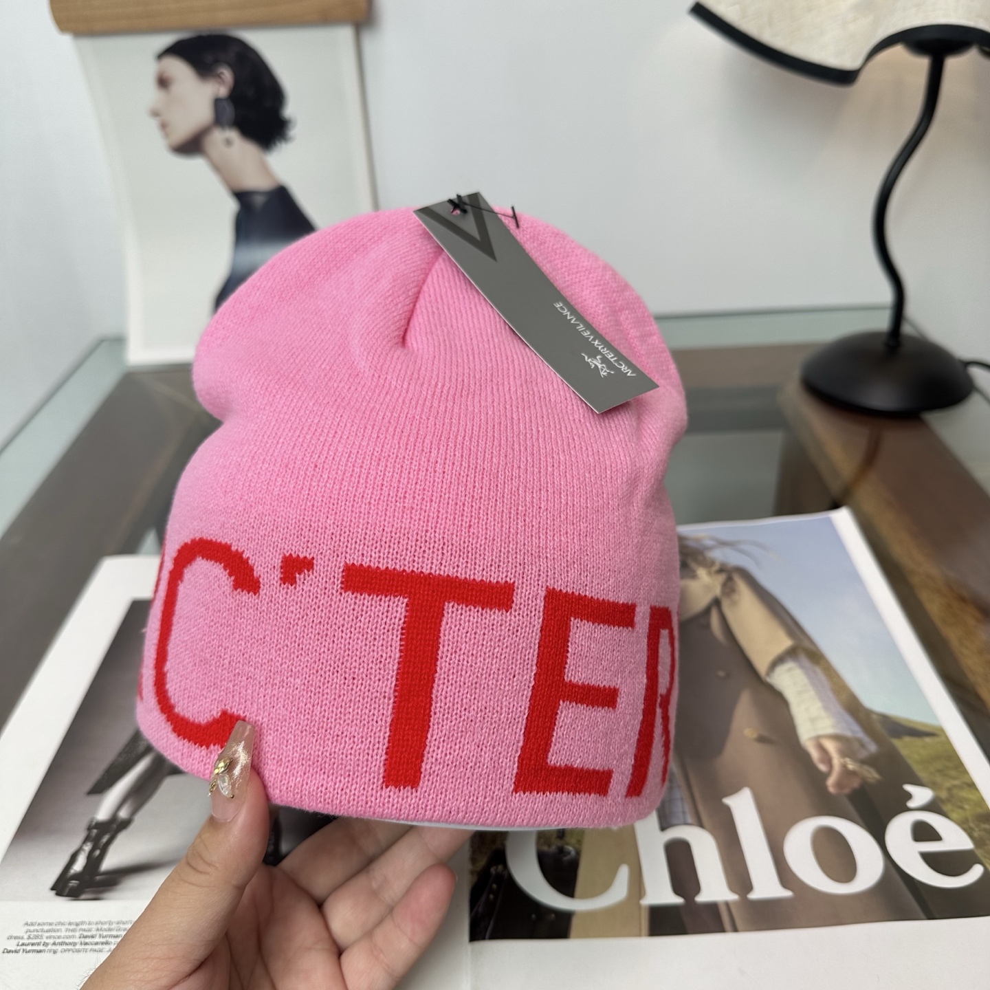 始祖鸟 秋冬新款针织毛线帽，超火爆💖质感一流，出街超好搭配！减龄神器