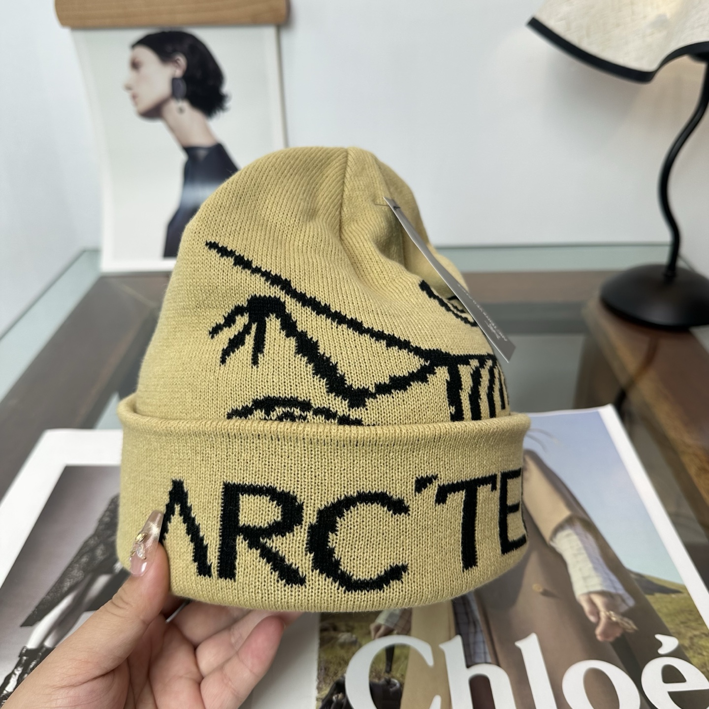 始祖鸟 秋冬新款针织毛线帽，超火爆💖质感一流，出街超好搭配！减龄神器