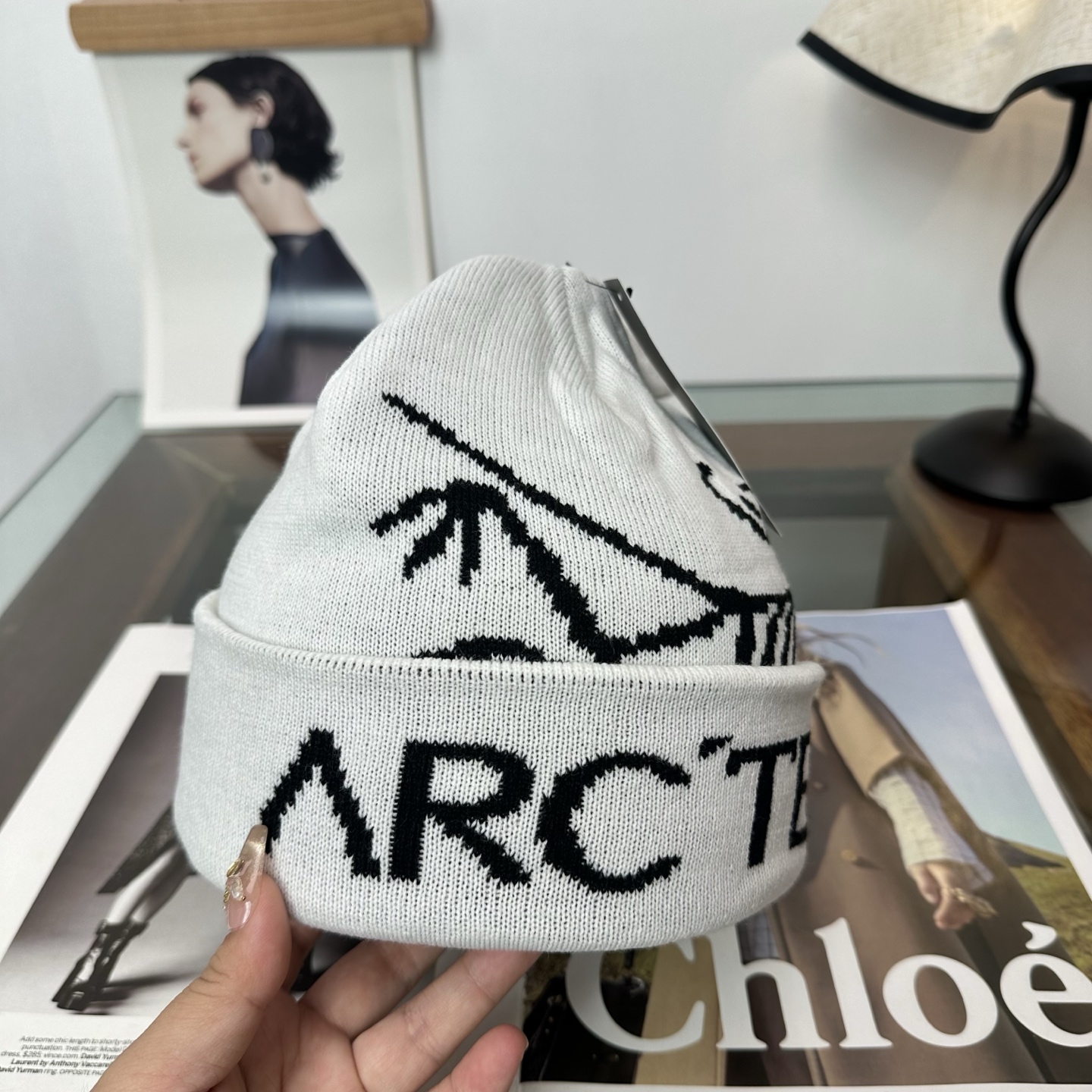 始祖鸟 秋冬新款针织毛线帽，超火爆💖质感一流，出街超好搭配！减龄神器
