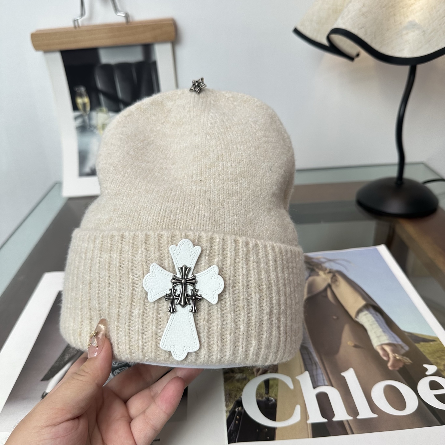 克罗心 👒 秋冬新款针织毛线帽，超火爆💖质感一流，出街超好搭配！减龄神器