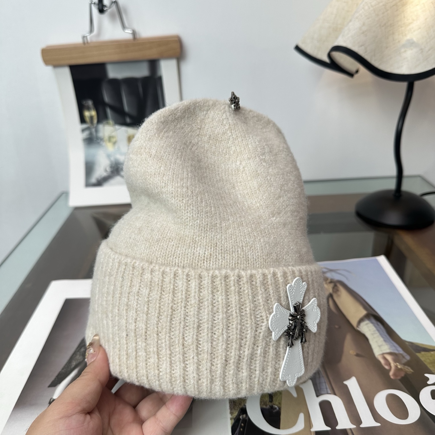 克罗心 👒 秋冬新款针织毛线帽，超火爆💖质感一流，出街超好搭配！减龄神器