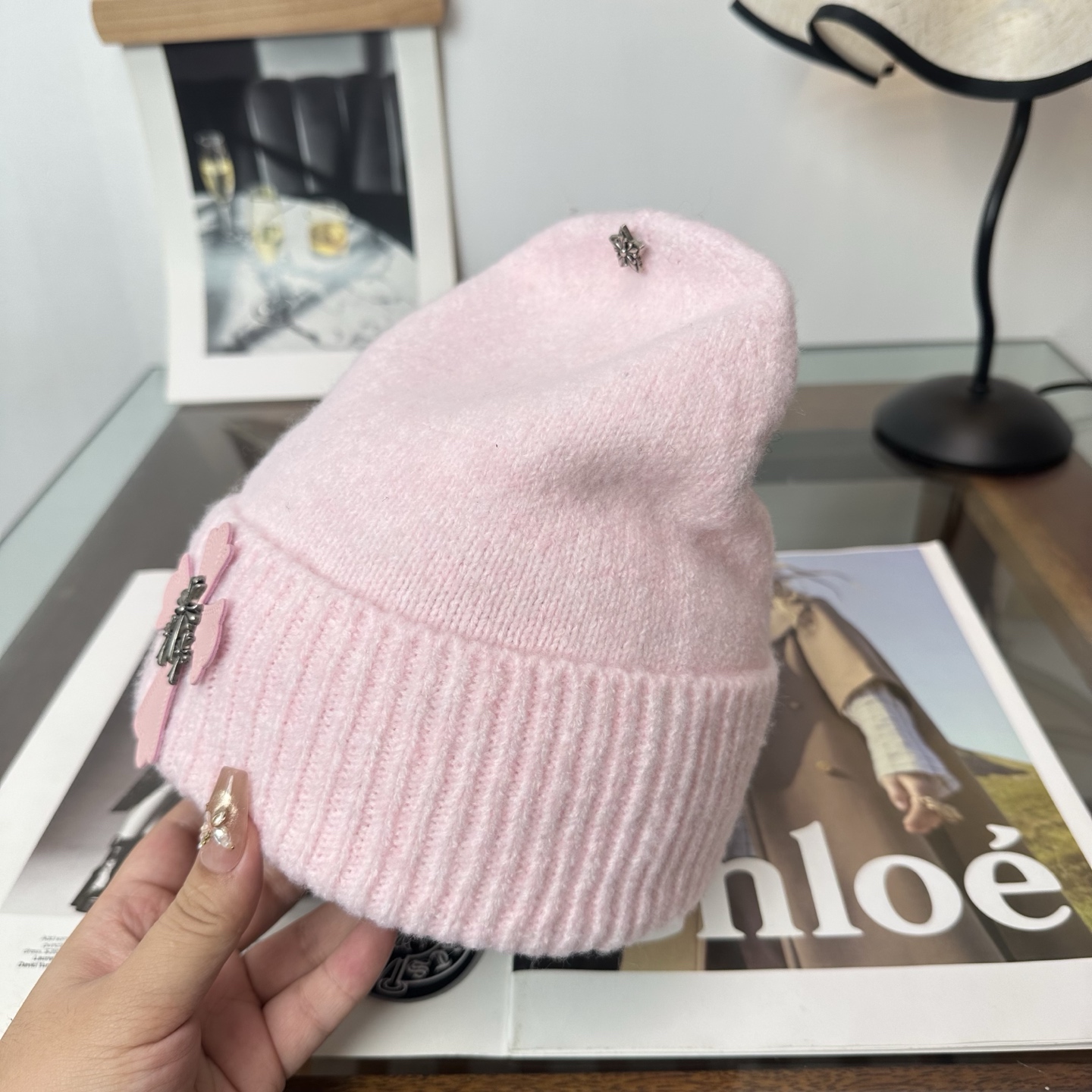克罗心 👒 秋冬新款针织毛线帽，超火爆💖质感一流，出街超好搭配！减龄神器