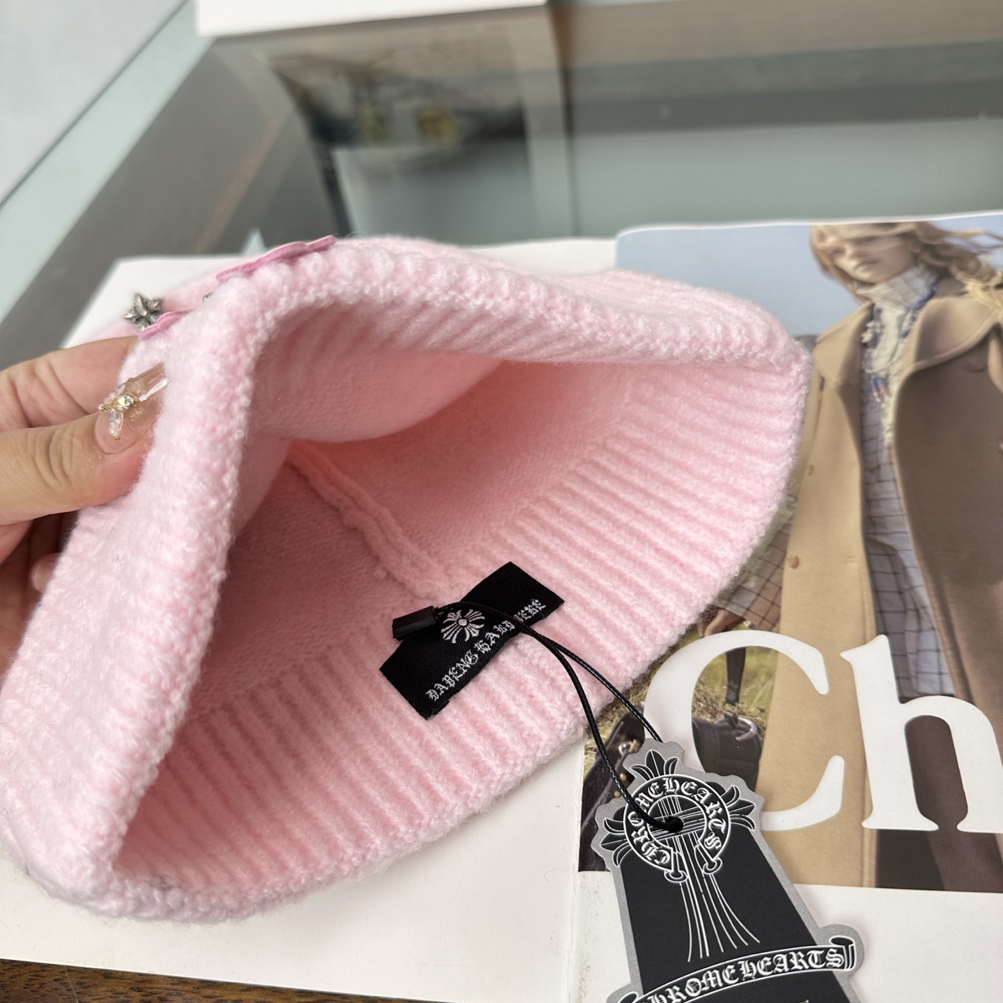 克罗心 👒 秋冬新款针织毛线帽，超火爆💖质感一流，出街超好搭配！减龄神器