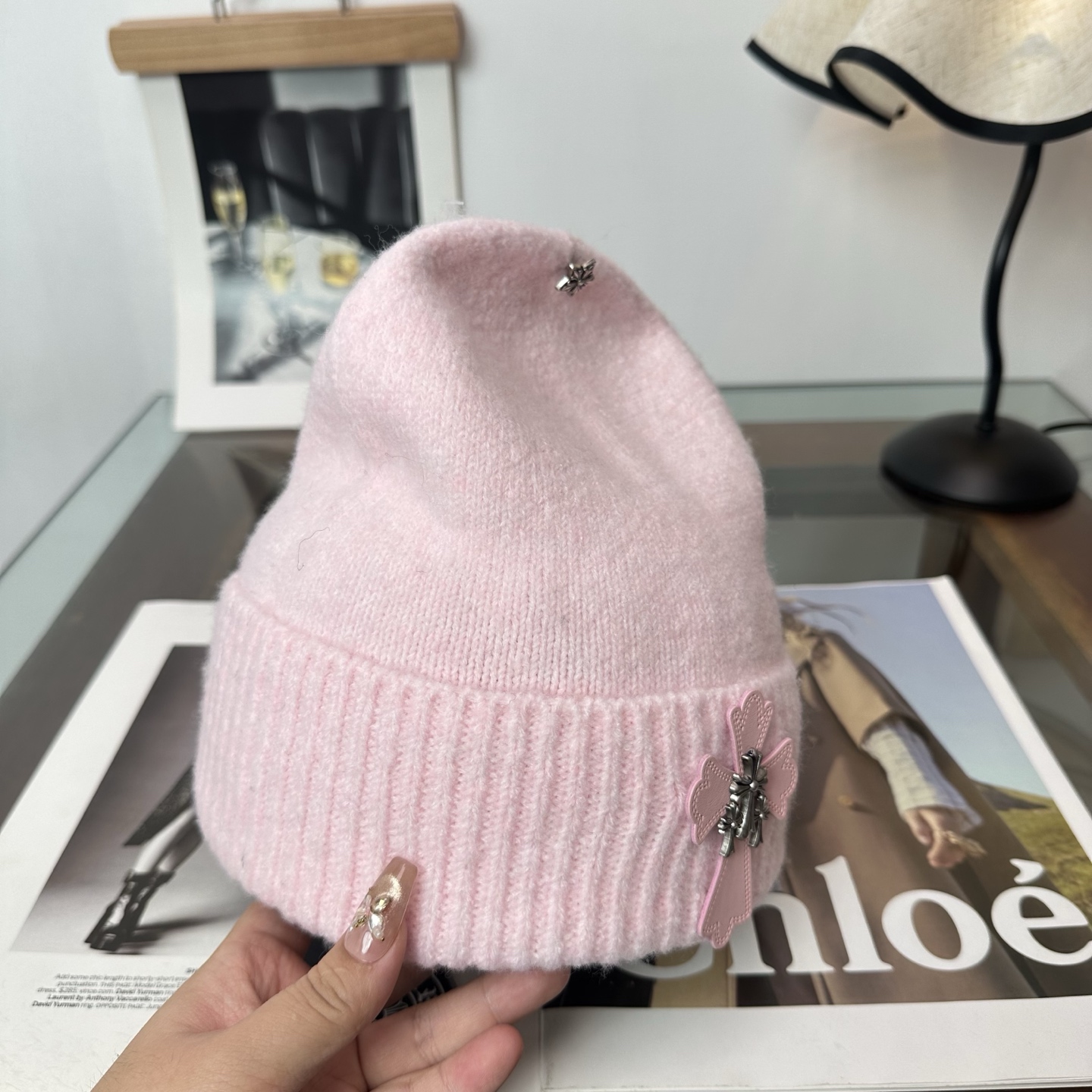 克罗心 👒 秋冬新款针织毛线帽，超火爆💖质感一流，出街超好搭配！减龄神器
