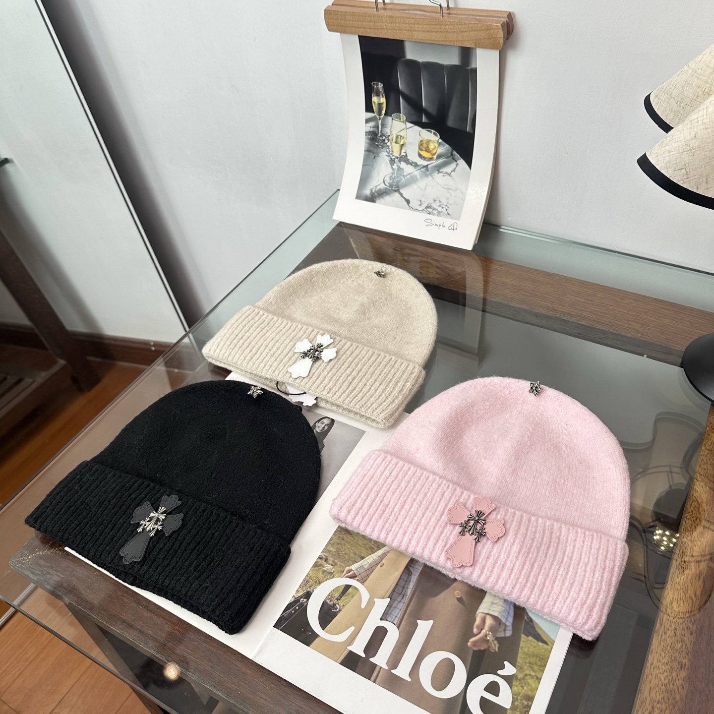 克罗心 👒 秋冬新款针织毛线帽，超火爆💖质感一流，出街超好搭配！减龄神器