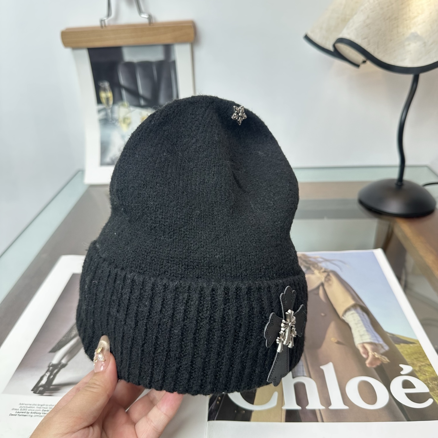 克罗心 👒 秋冬新款针织毛线帽，超火爆💖质感一流，出街超好搭配！减龄神器