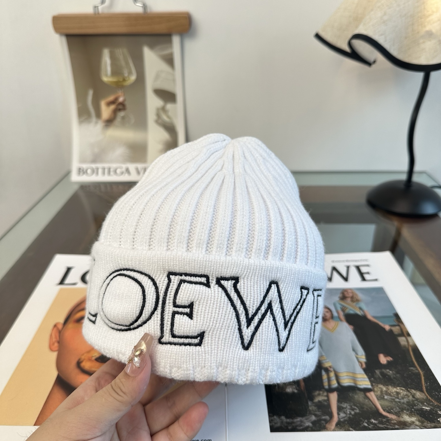 LOEWE 罗意威 秋冬新款针织毛线帽，超火爆💖质感一流，出街超好搭配！减龄神器