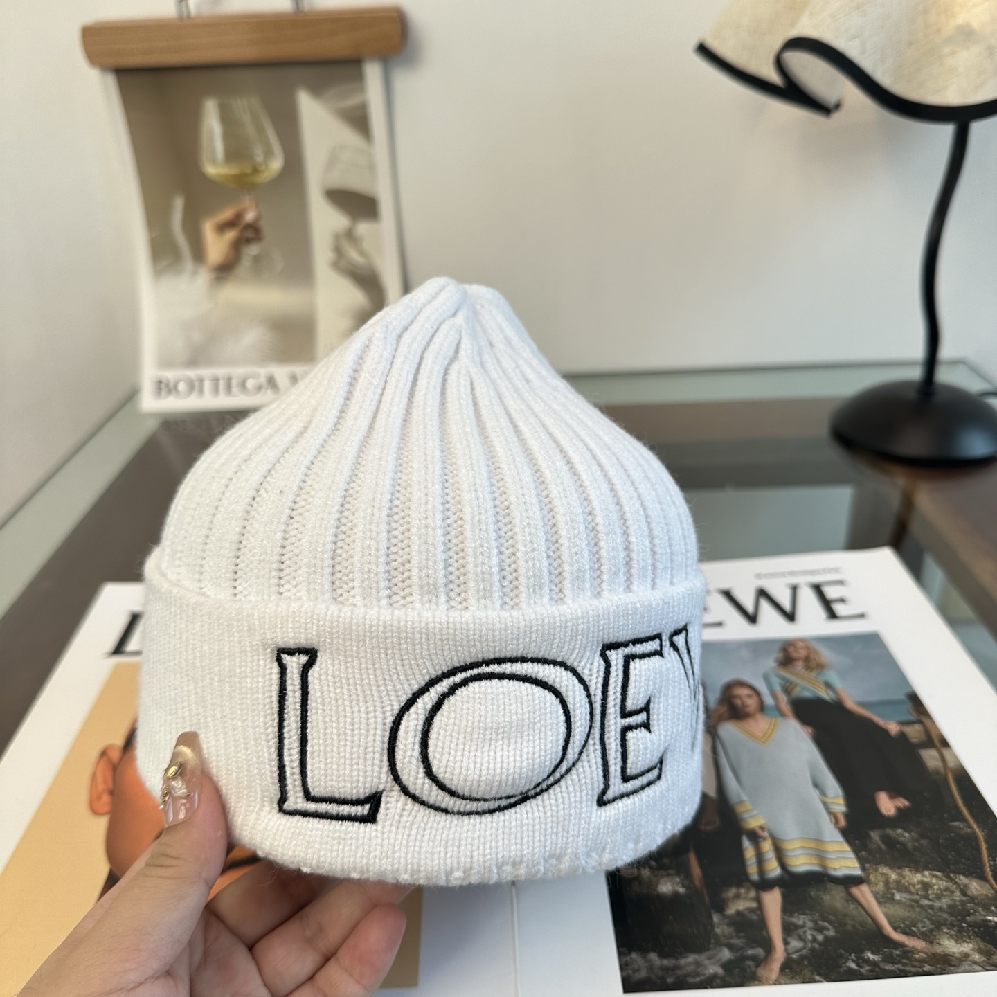 LOEWE 罗意威 秋冬新款针织毛线帽，超火爆💖质感一流，出街超好搭配！减龄神器