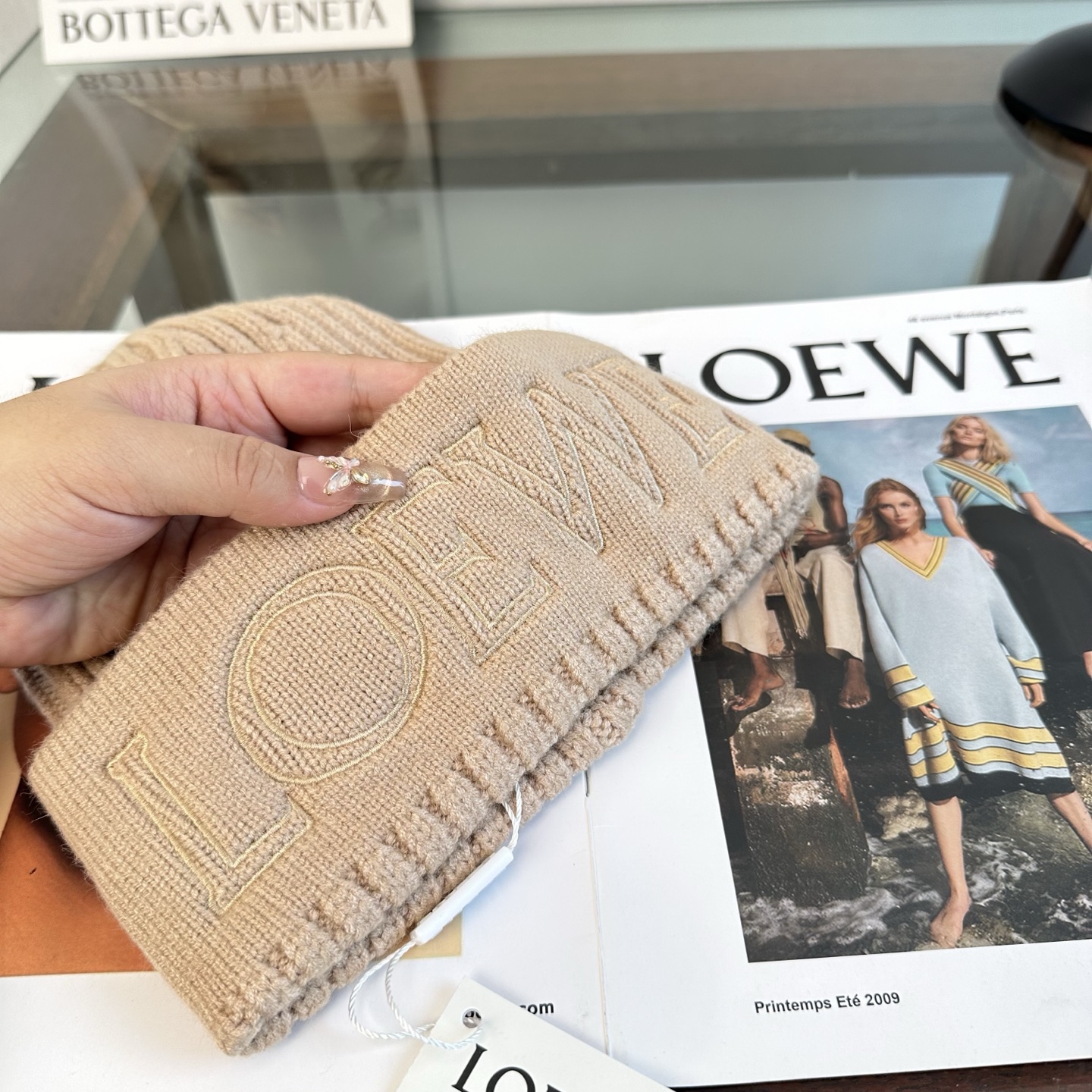 LOEWE 罗意威 秋冬新款针织毛线帽，超火爆💖质感一流，出街超好搭配！减龄神器