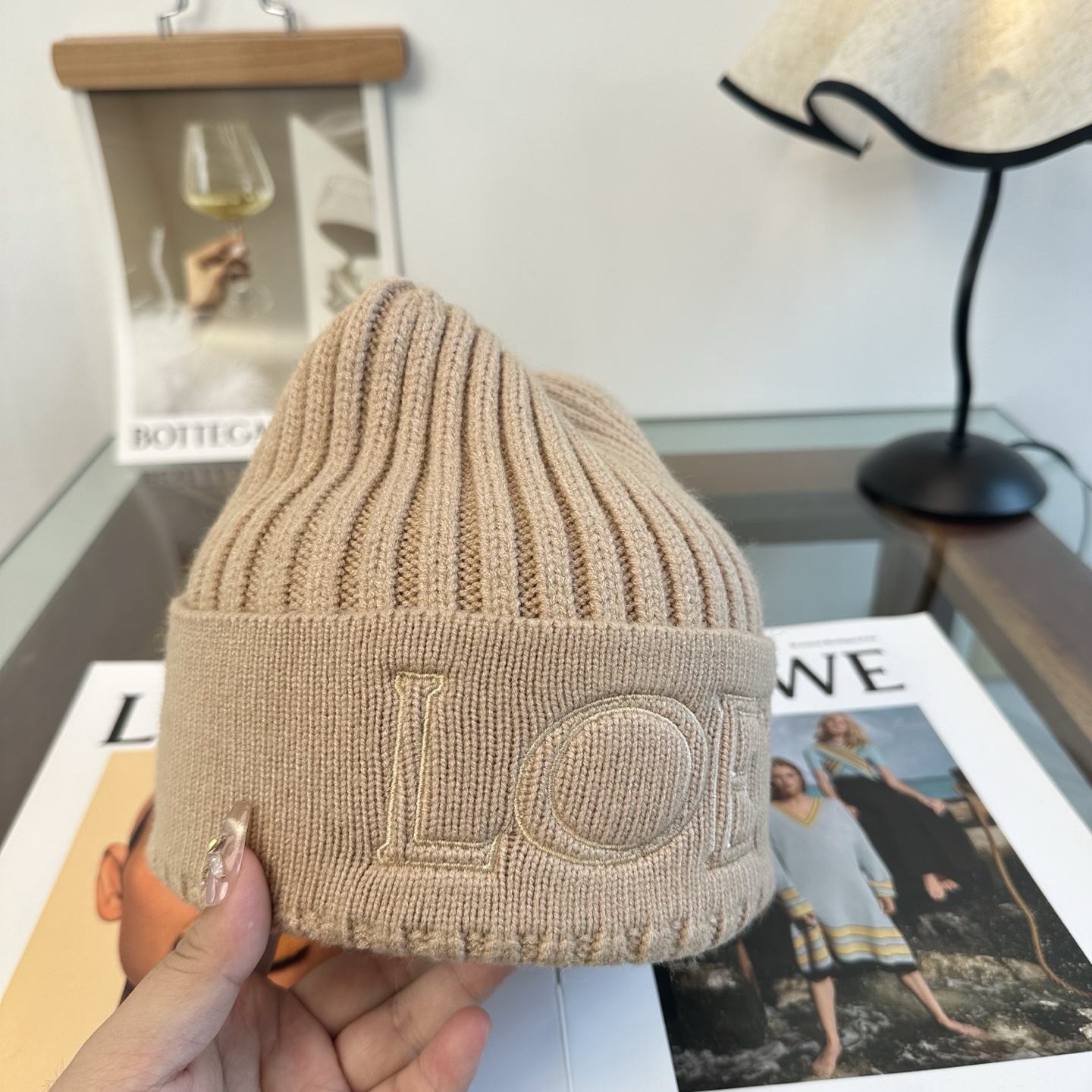 LOEWE 罗意威 秋冬新款针织毛线帽，超火爆💖质感一流，出街超好搭配！减龄神器