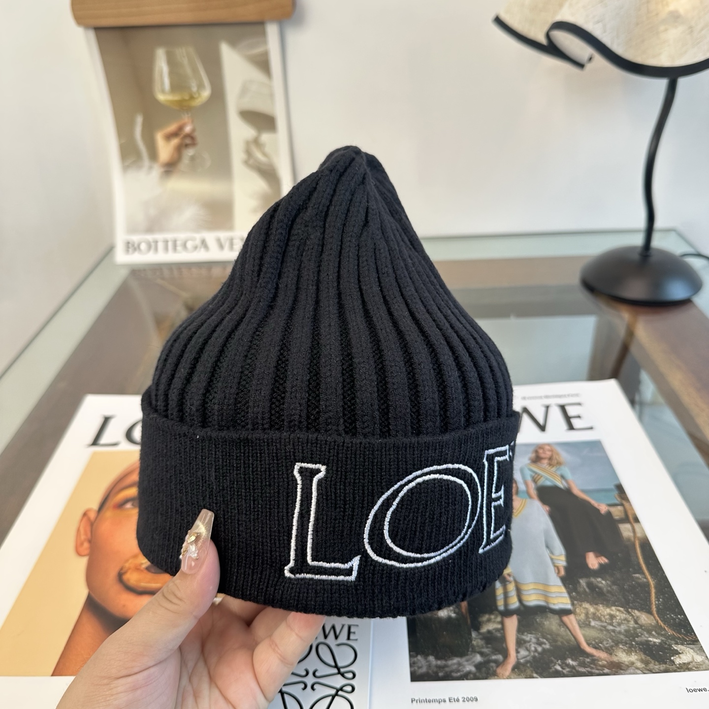 LOEWE 罗意威 秋冬新款针织毛线帽，超火爆💖质感一流，出街超好搭配！减龄神器