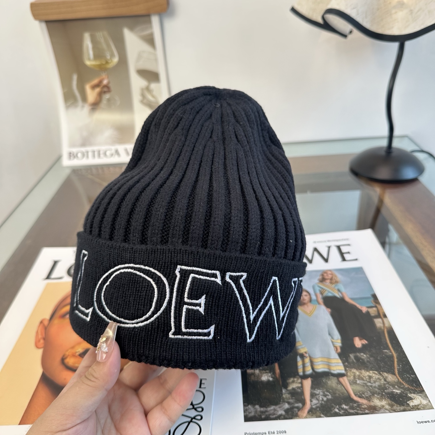 LOEWE 罗意威 秋冬新款针织毛线帽，超火爆💖质感一流，出街超好搭配！减龄神器