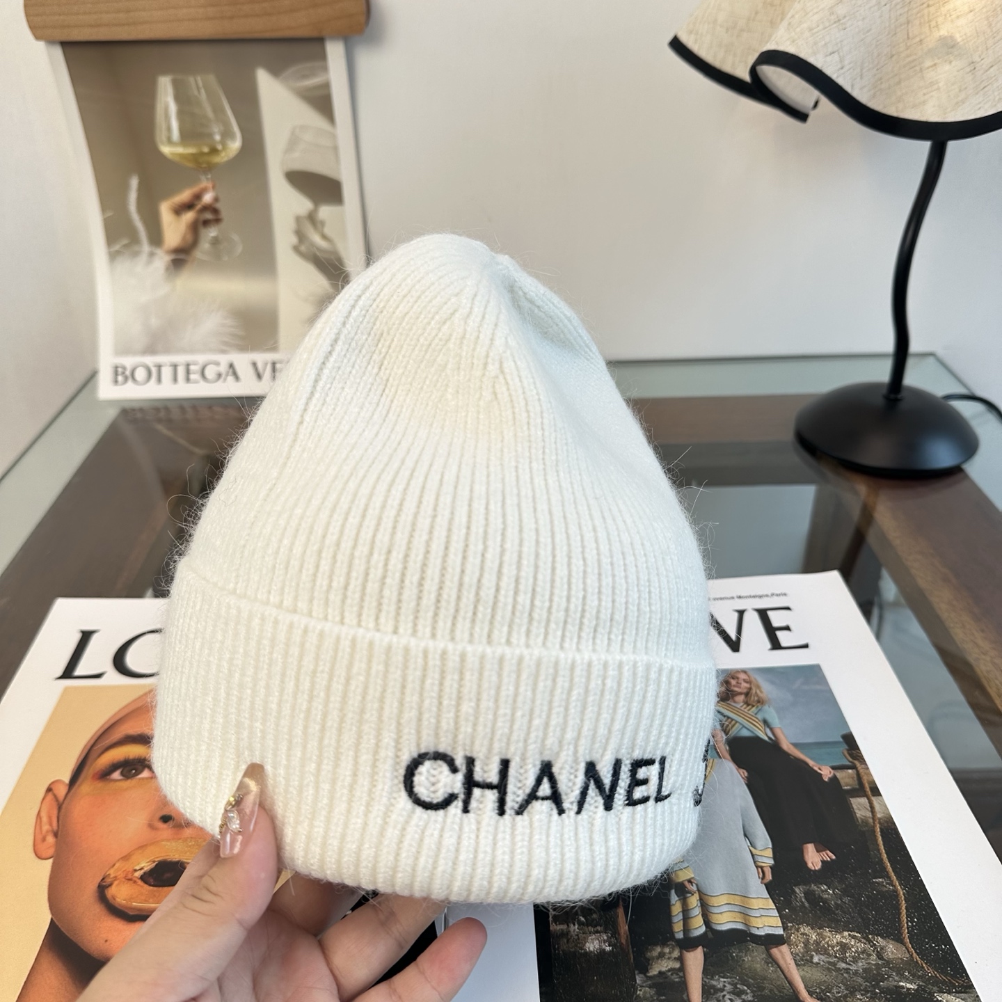CHANEL香奈儿 秋冬新款针织毛线帽，超火爆💖质感一流，出街超好搭配！减龄神器