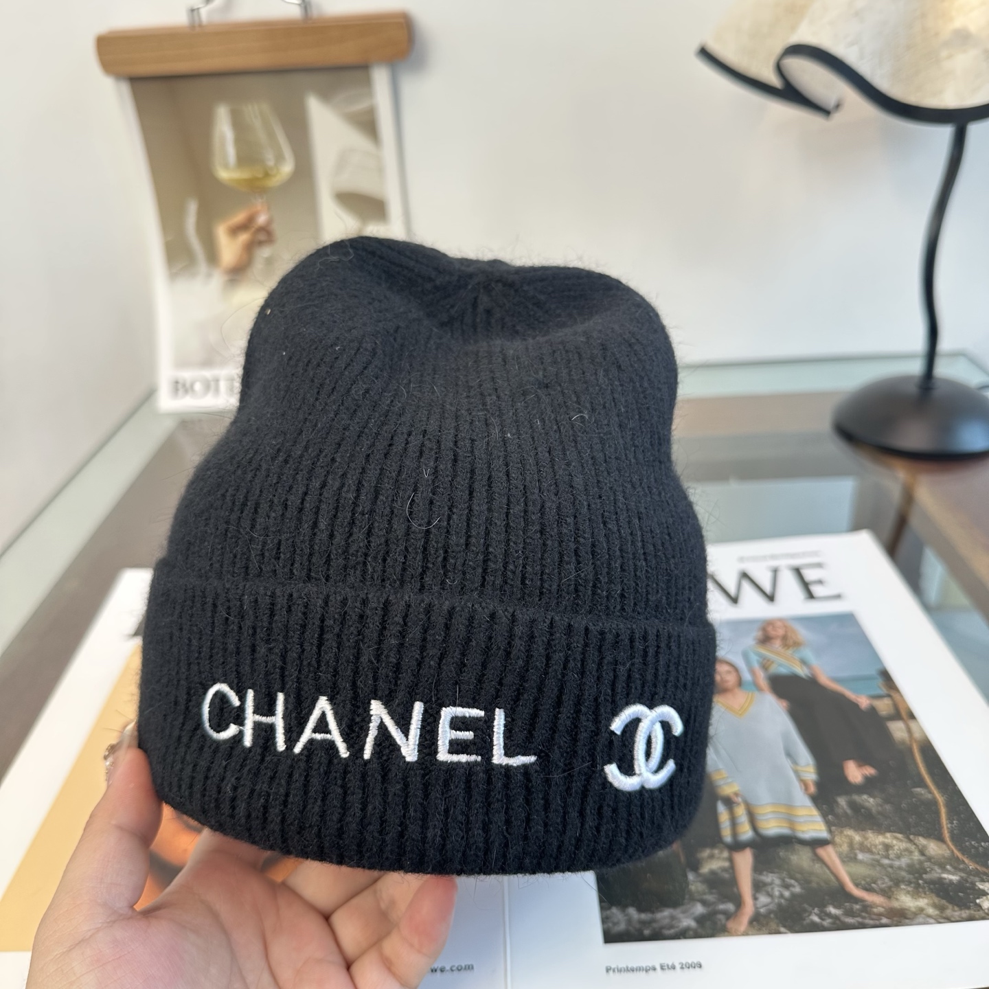 CHANEL香奈儿 秋冬新款针织毛线帽，超火爆💖质感一流，出街超好搭配！减龄神器