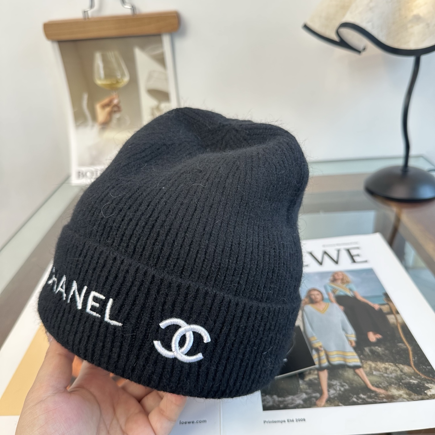 CHANEL香奈儿 秋冬新款针织毛线帽，超火爆💖质感一流，出街超好搭配！减龄神器