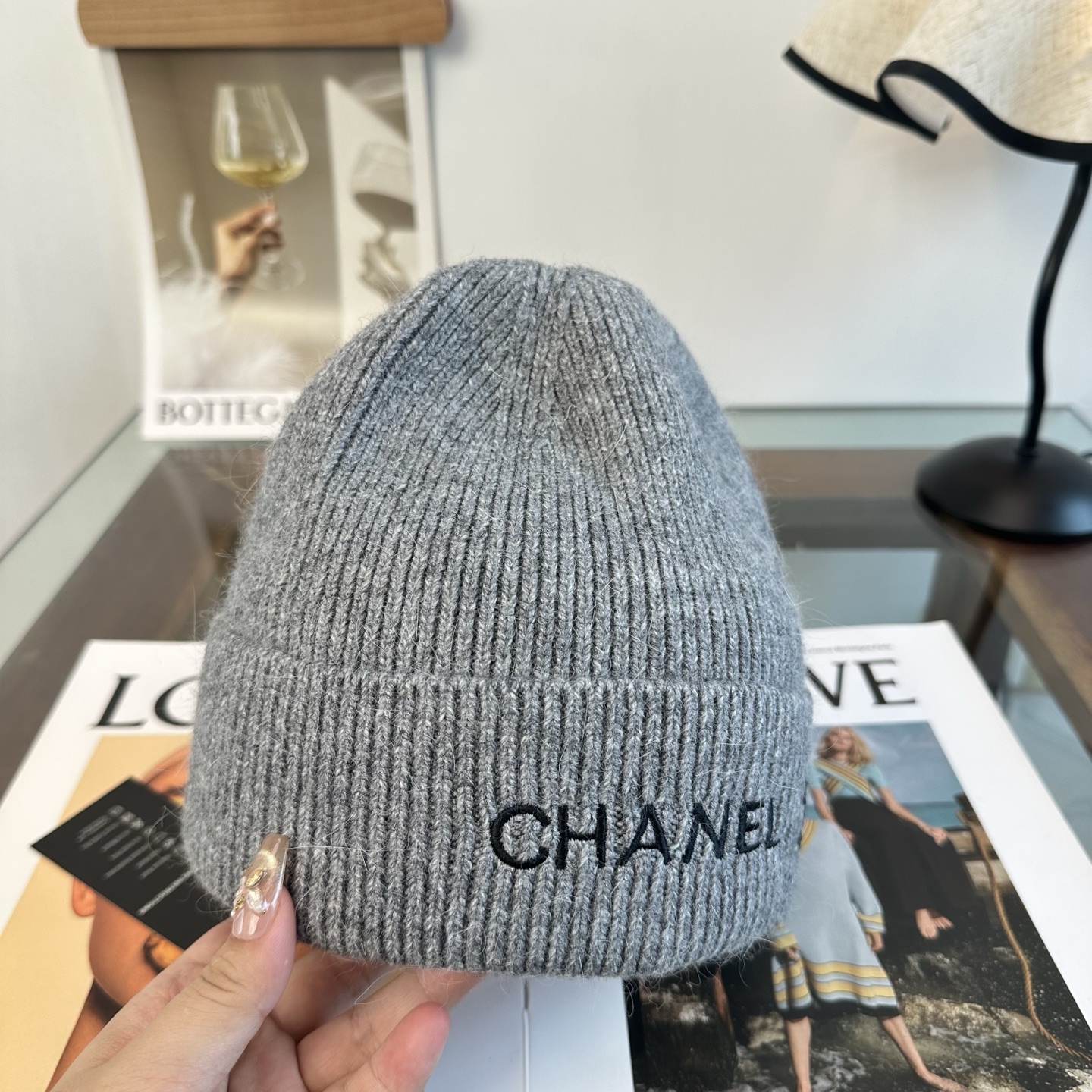 CHANEL香奈儿 秋冬新款针织毛线帽，超火爆💖质感一流，出街超好搭配！减龄神器