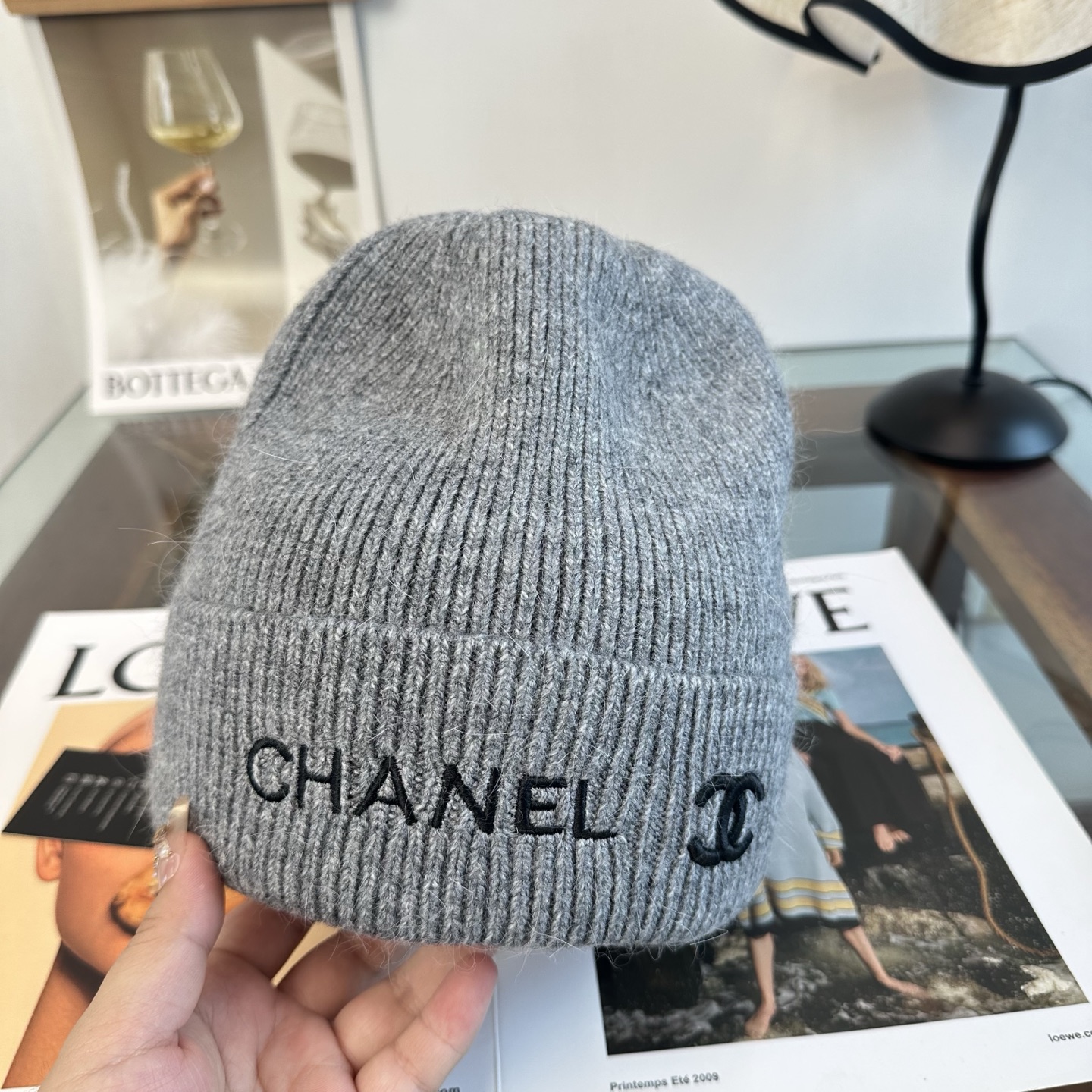 CHANEL香奈儿 秋冬新款针织毛线帽，超火爆💖质感一流，出街超好搭配！减龄神器