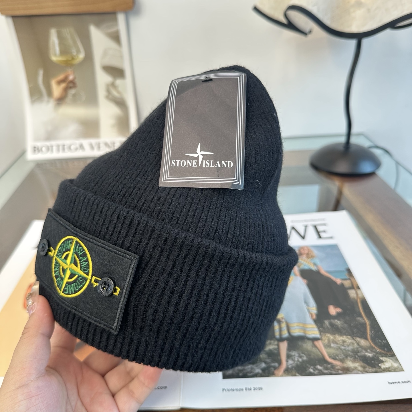 石头岛 秋冬新款针织毛线帽，超火爆💖质感一流，出街超好搭配！减龄神器
