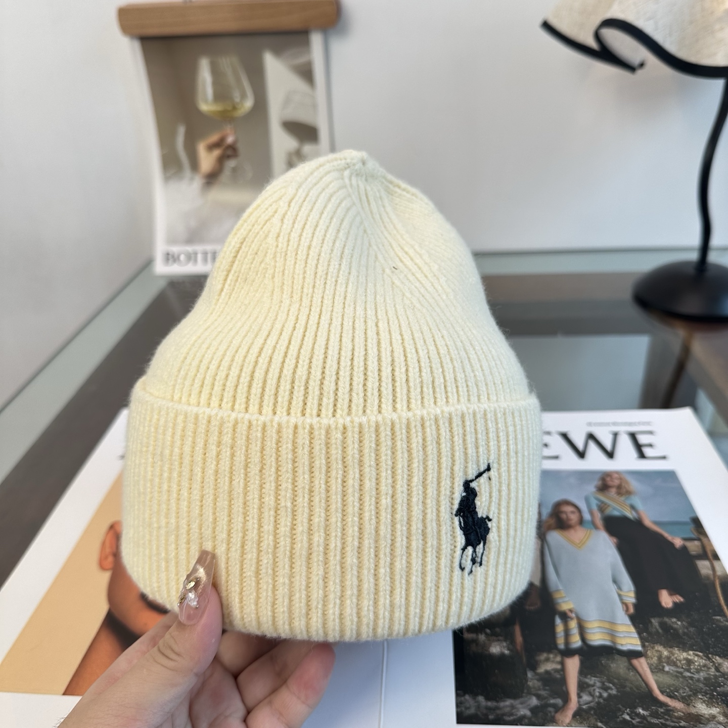 Polo 秋冬新款针织毛线帽，超火爆💖质感一流，出街超好搭配！减龄神器